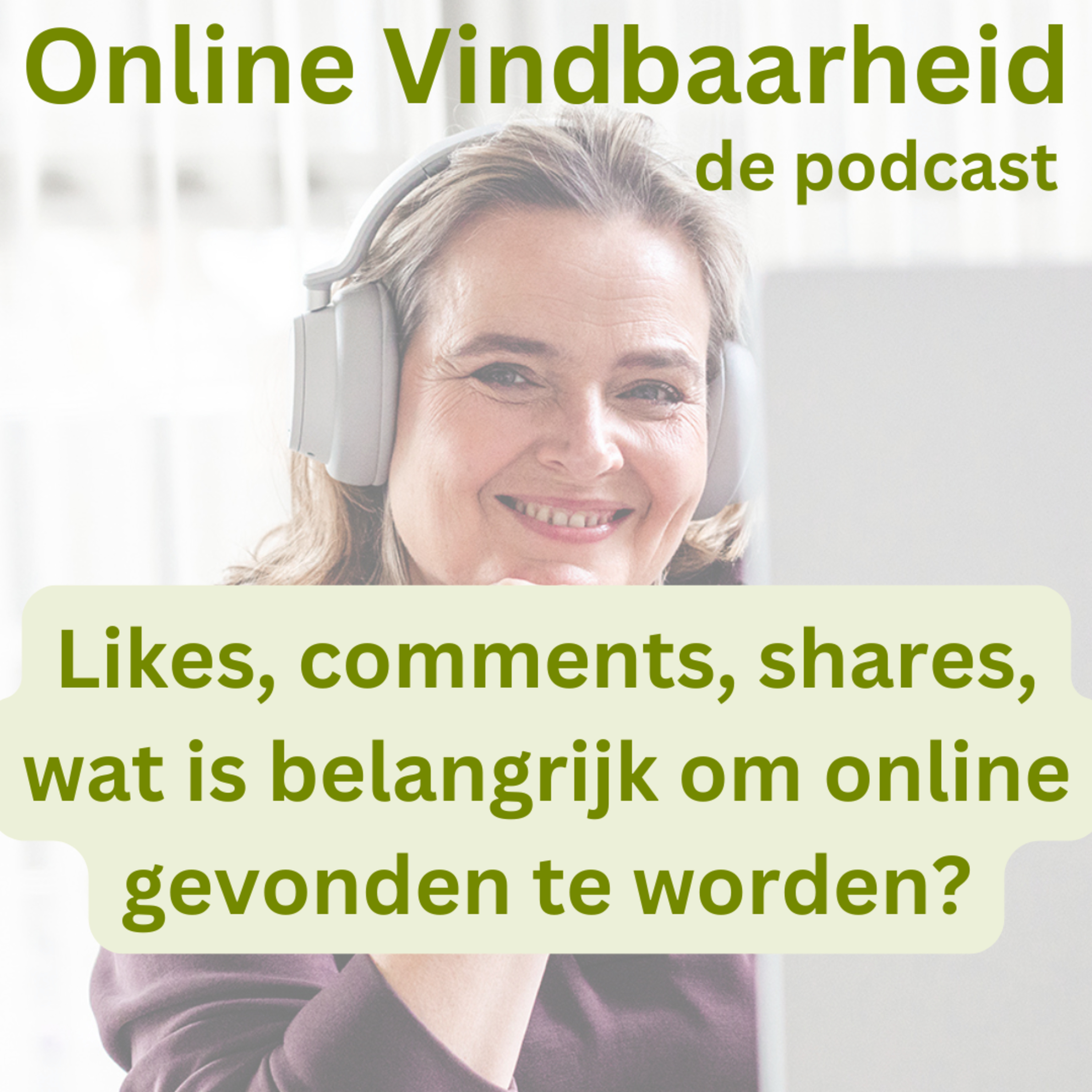96 likes, comments, shares, wat is nu echt belangrijk om online goed gevonden te worden episode artwork