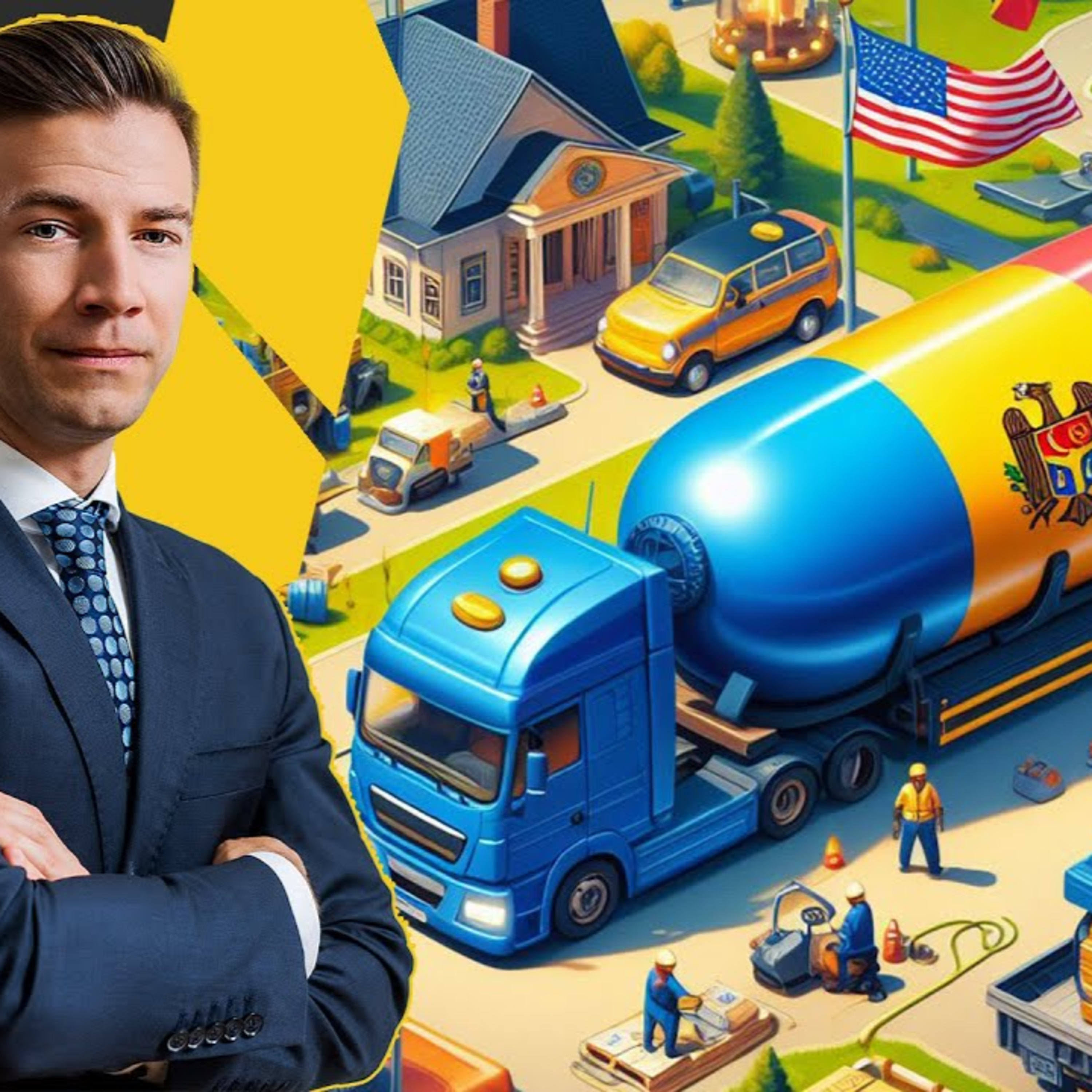 Mołdawia nie ma dostępu do morza, ale LNG z USA już tak, a Rosjanie dławią się węglowodorami episode artwork