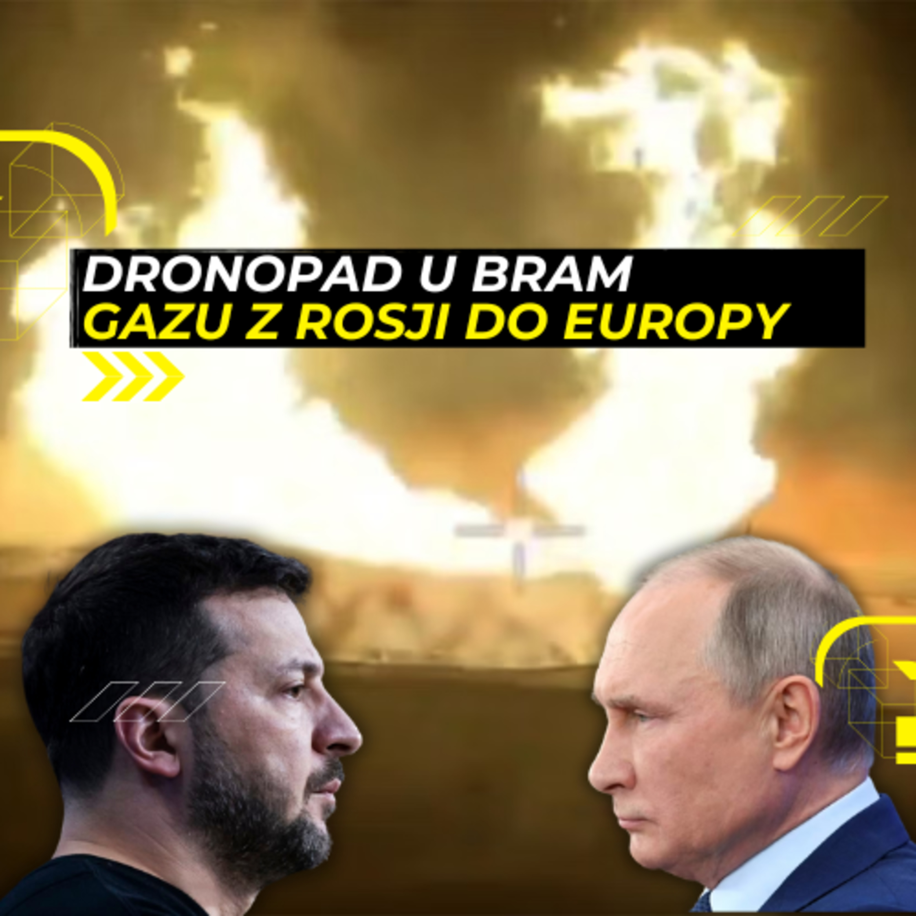 Dronopad Ukrainy uderza w bramę gazu Rosji do Europy - Energy Week episode artwork