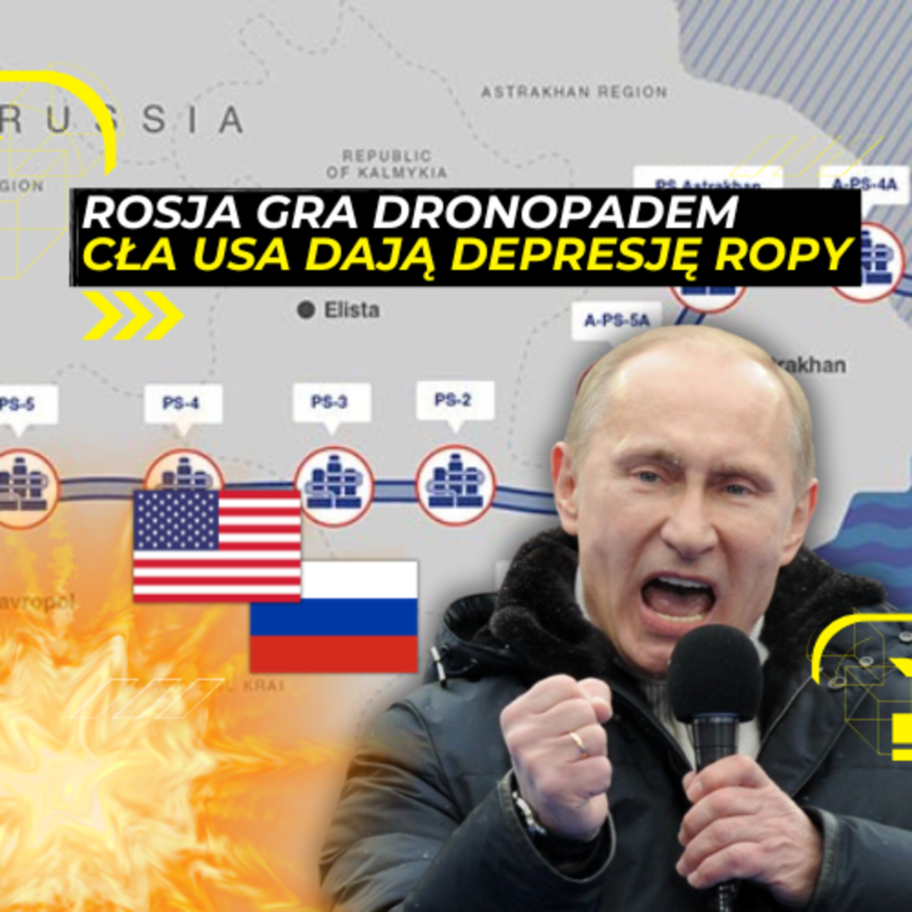 4.04 - Rosja gra dronopadem z USA a ich cła dają depresję ropy episode artwork