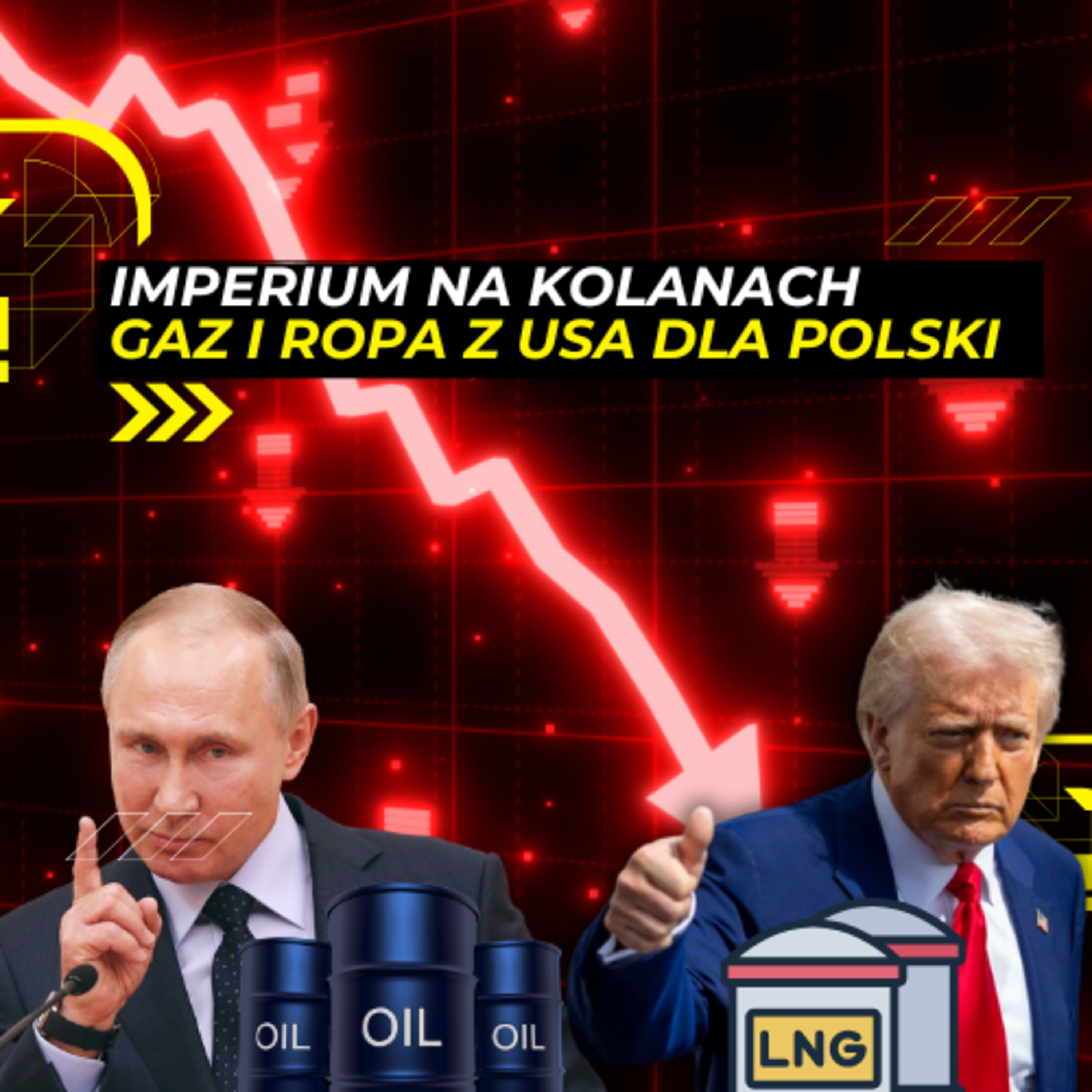 7.04 - Cła Trumpa bijące w naftowe imperium Rosji mogą dobić Gazprom episode artwork