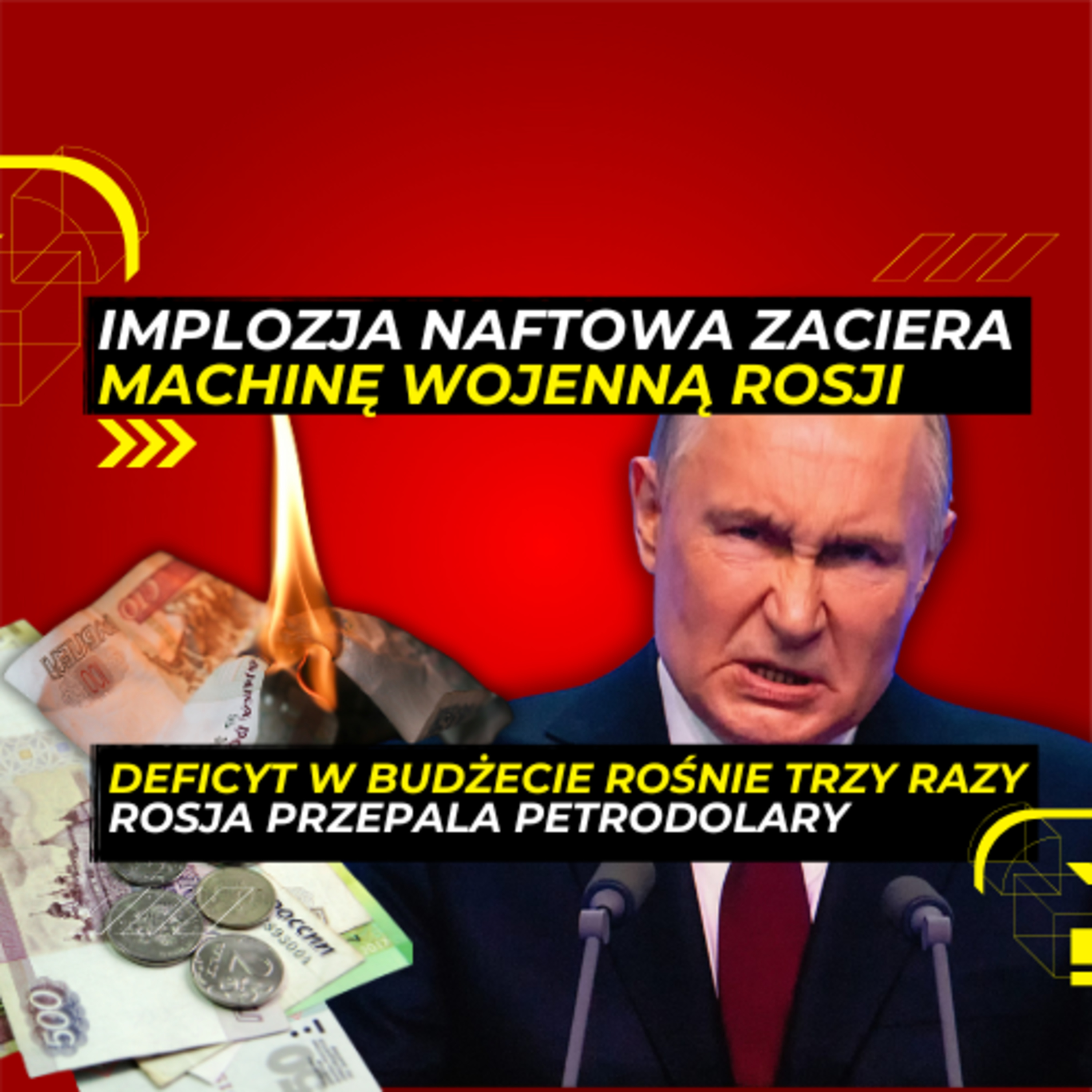 29.05 - Implozja naftowa może zatrzeć machinę wojenną Kremla episode artwork