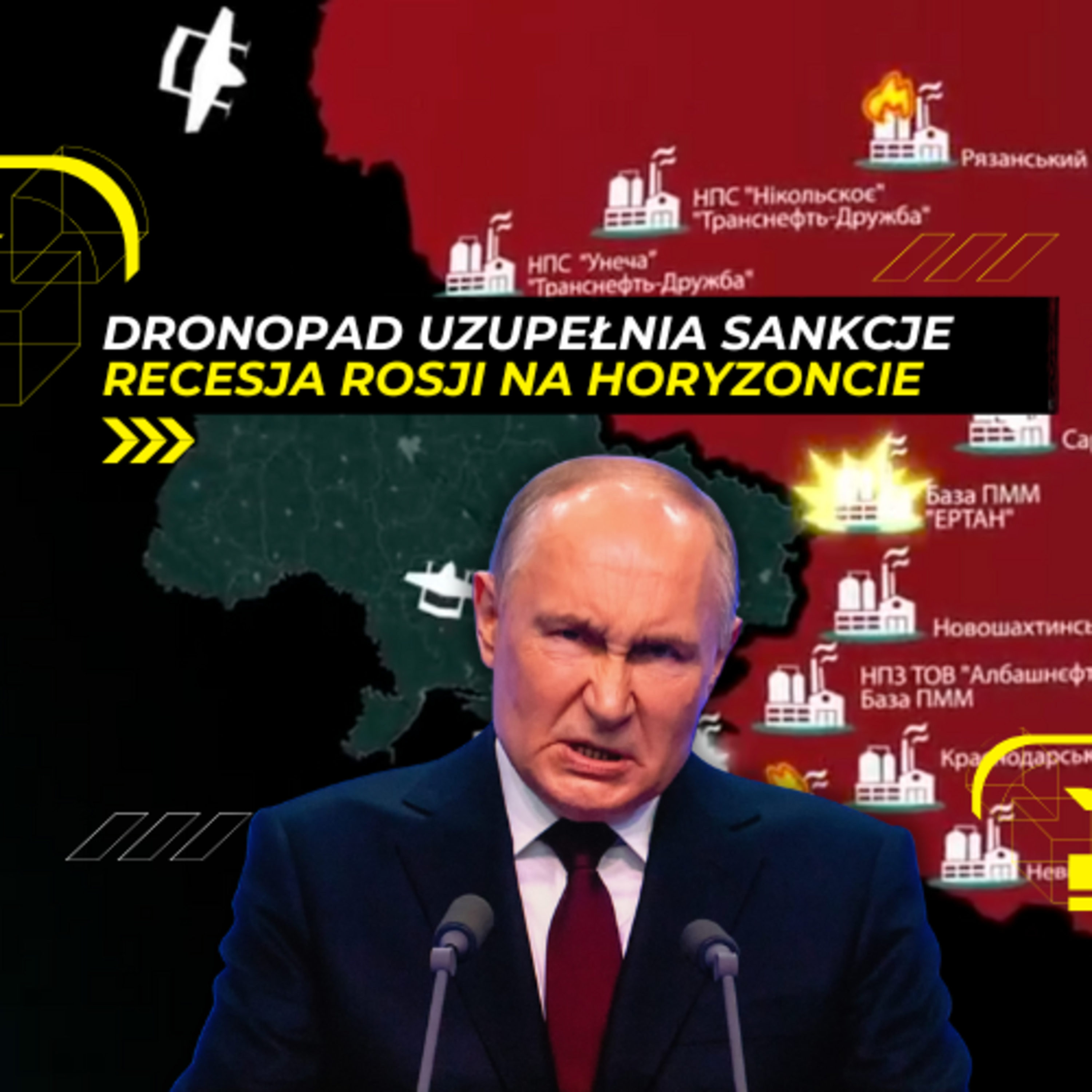 5.09 - Dronopad DŁAWI Rosję nie gorzej niż SANKCJE i grozi jej RECESJĄ episode artwork