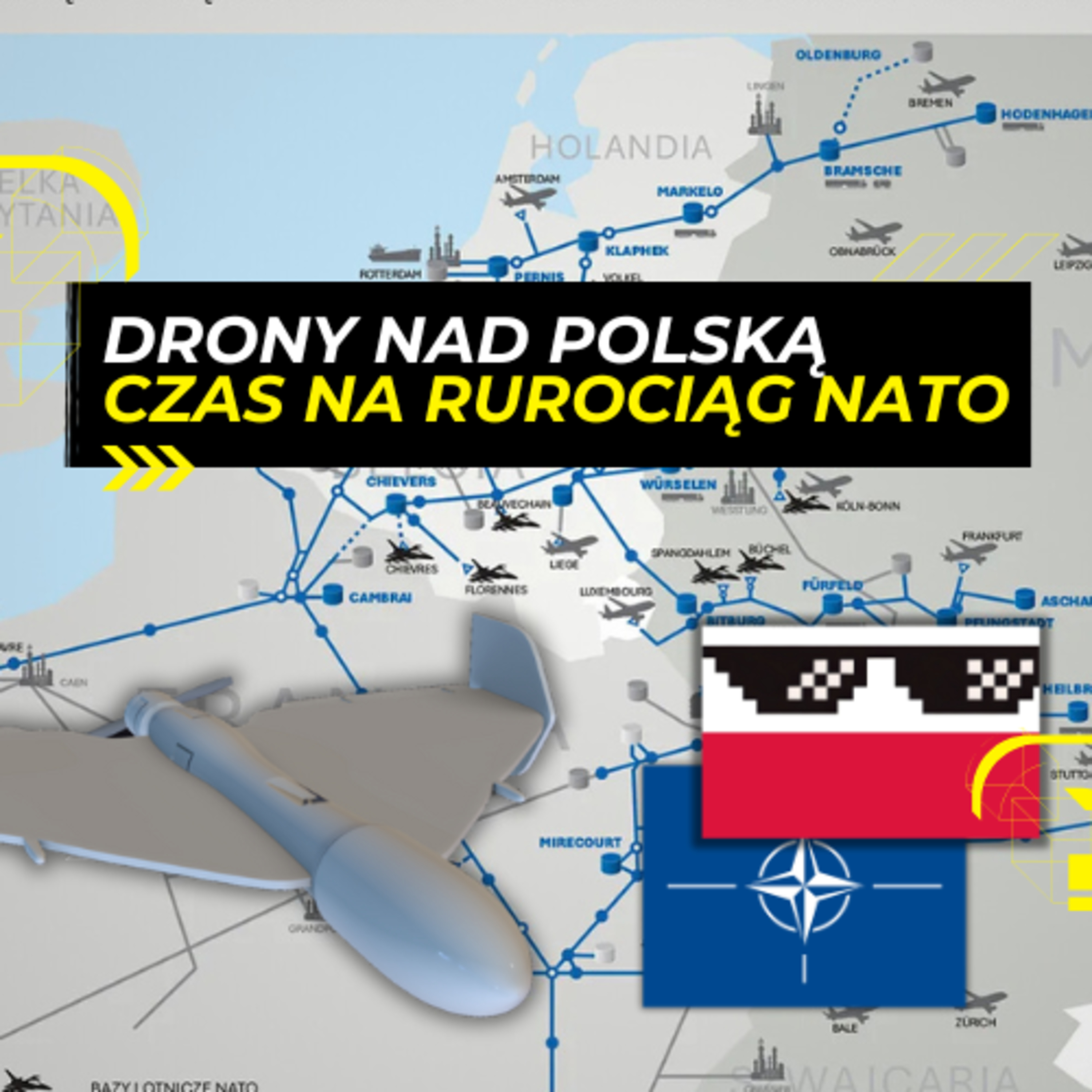 10.09 - DRONY Rosji nad Polską to OSTRZEŻENIE. Czas na rurociąg NATO episode artwork