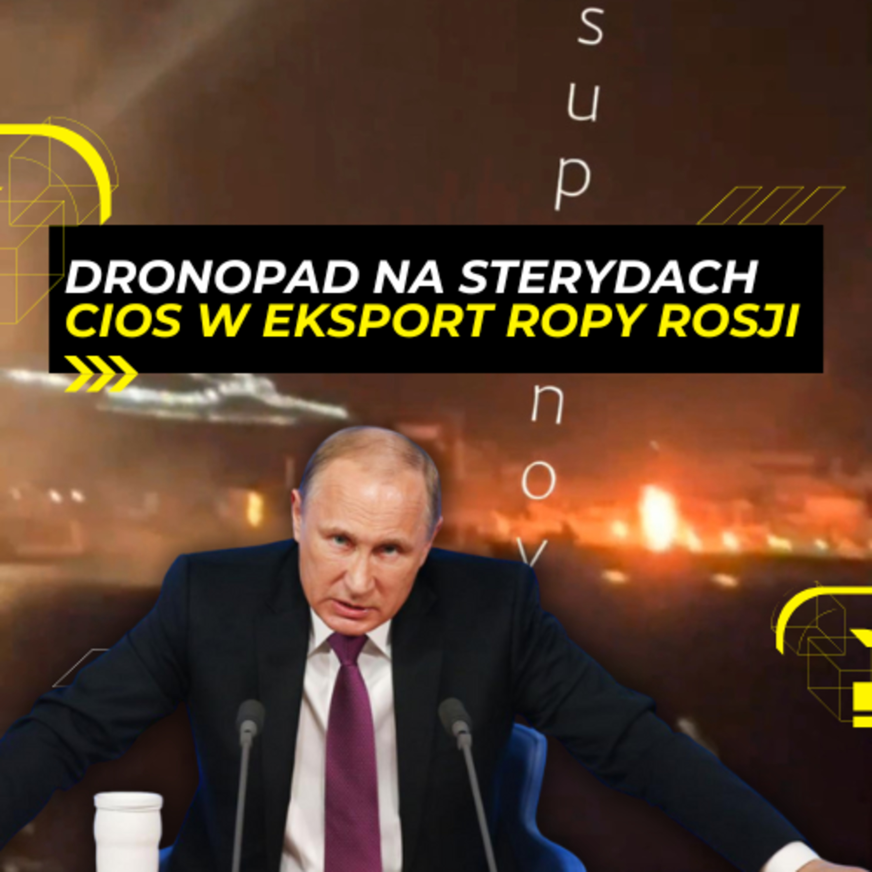 14.11 - DRONOPAD na sterydach. PŁONIE okno naftowe ROSJI episode artwork