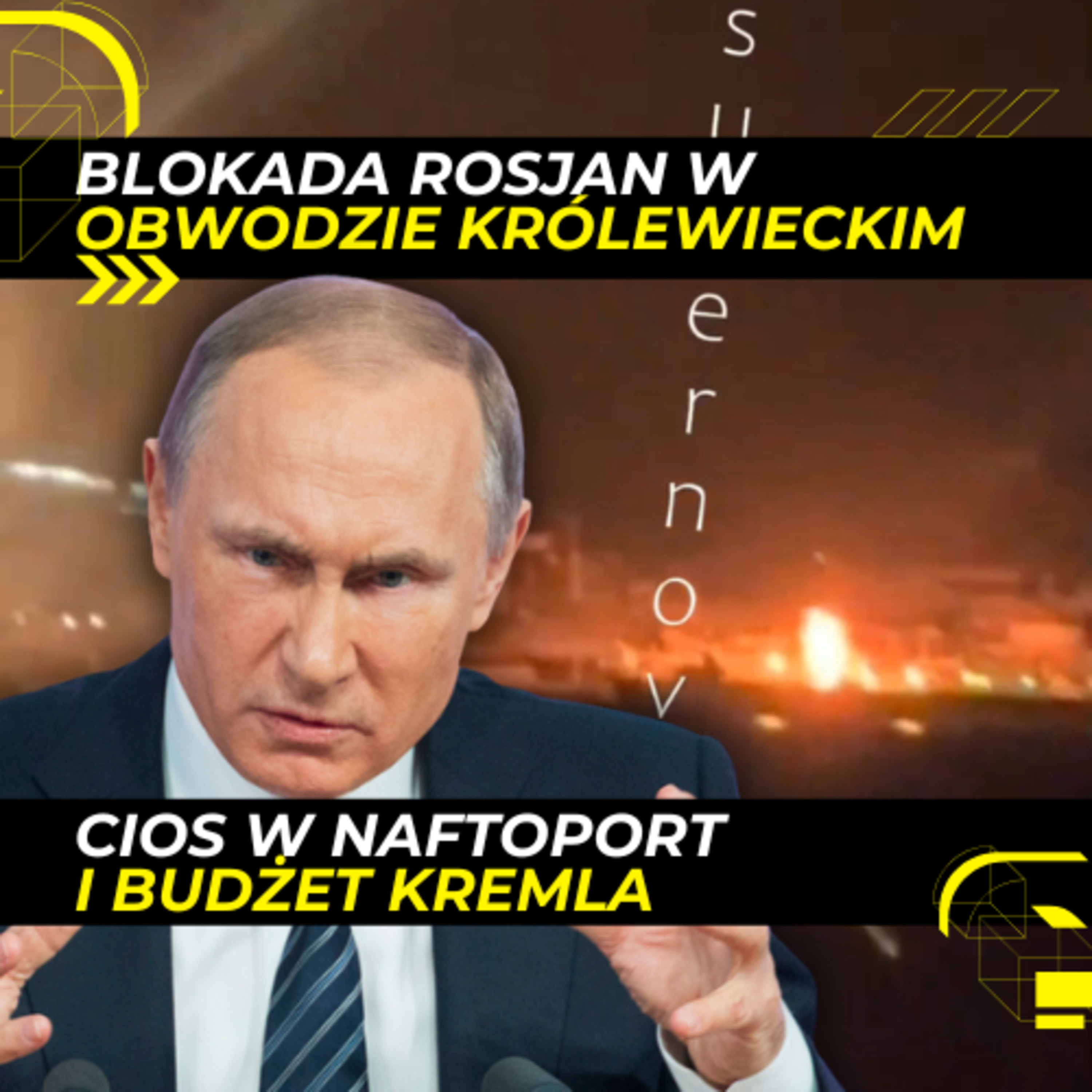 26.11 - BLOKADA NAFTOWA. Drony i sankcje biją w Rosję episode artwork