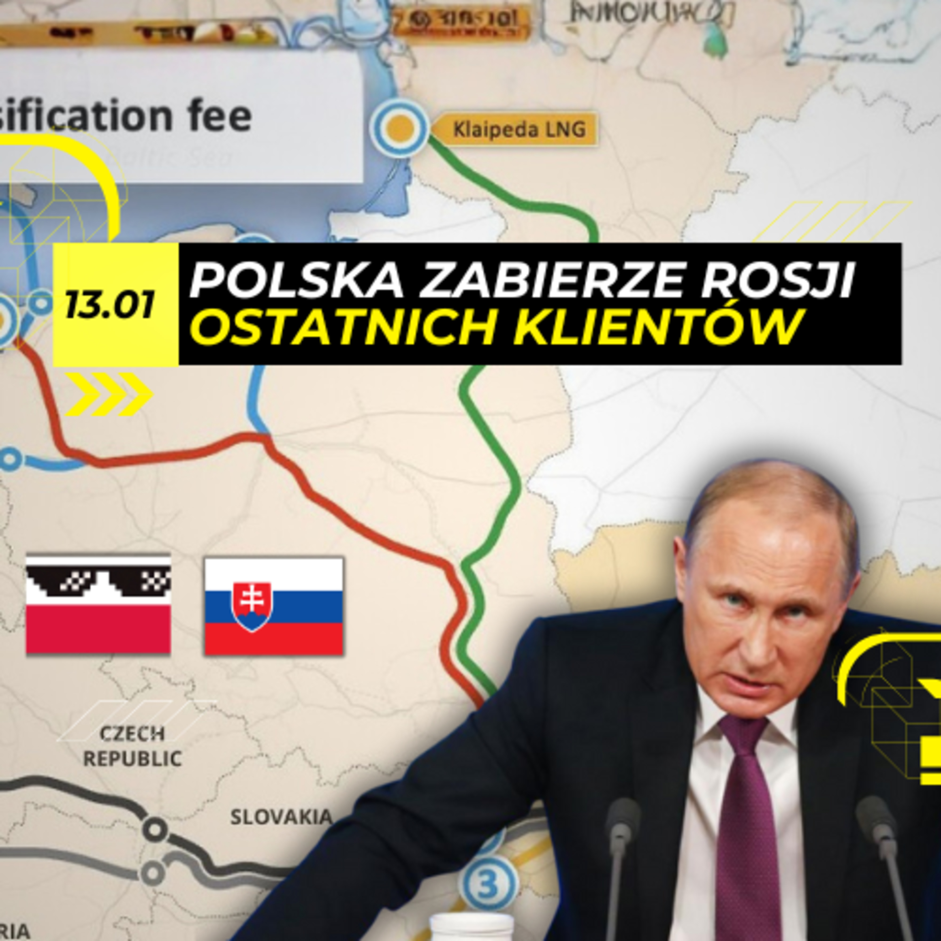 Trzeci gazoport NA POHYBEL Rosji. UKŁAD Polska-Słowacja - 13.01 episode artwork