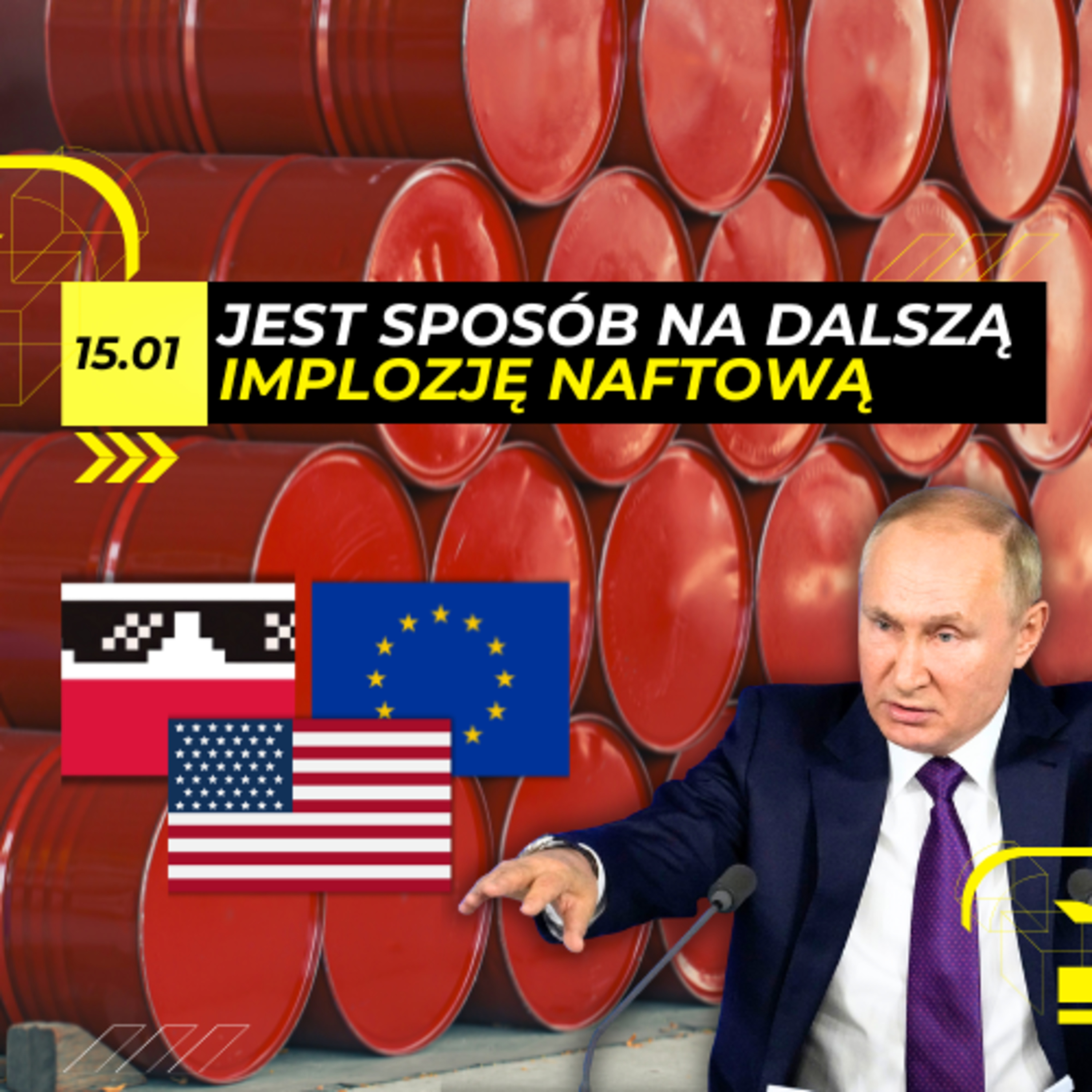 BLOKADA NAFTOWA. Nadchodzą nowe SANKCJE wobec ROSJI - 15.01 episode artwork