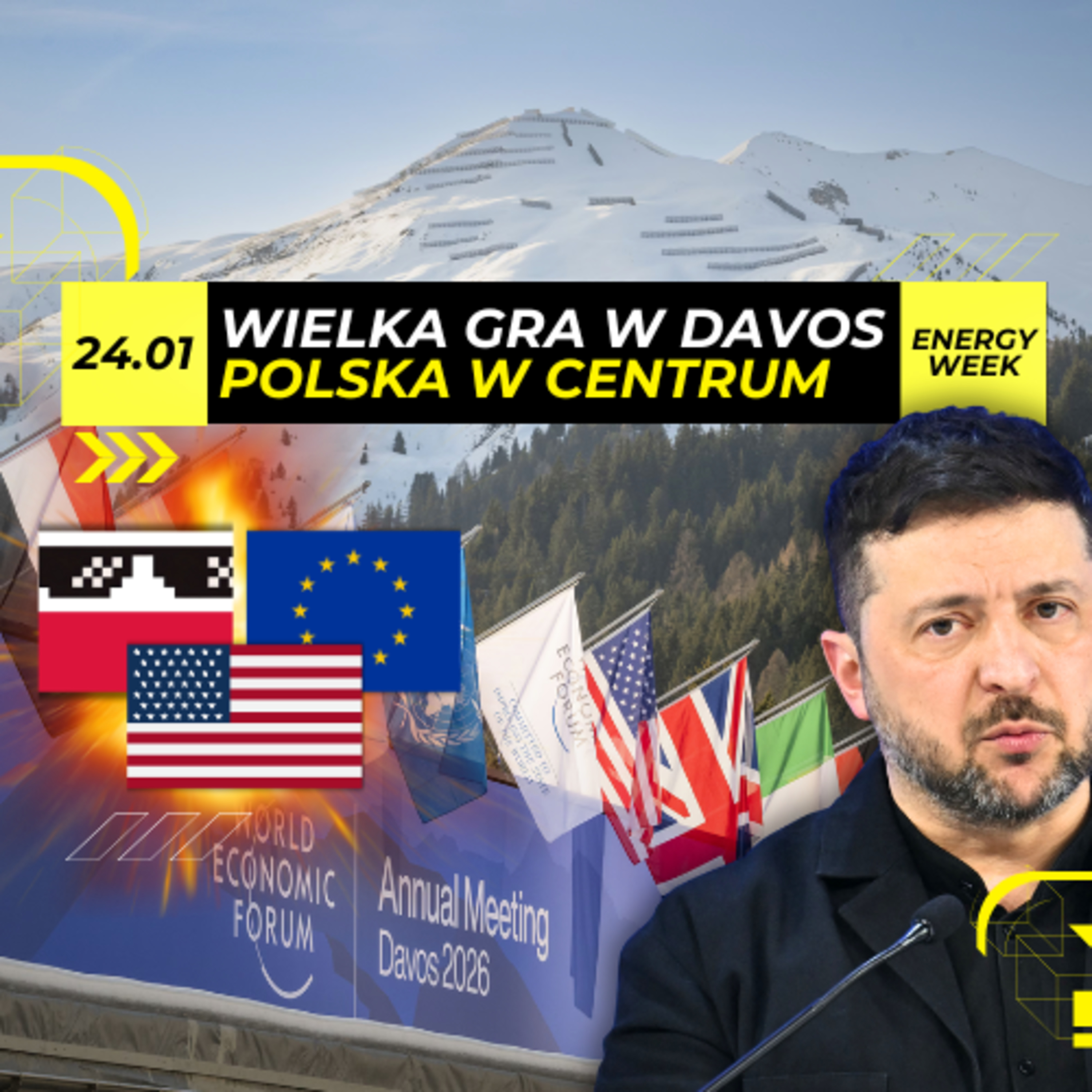 Kulisy DAVOS. Polska WALCZY o hub NIEROSYJSKI. Energy Week episode artwork