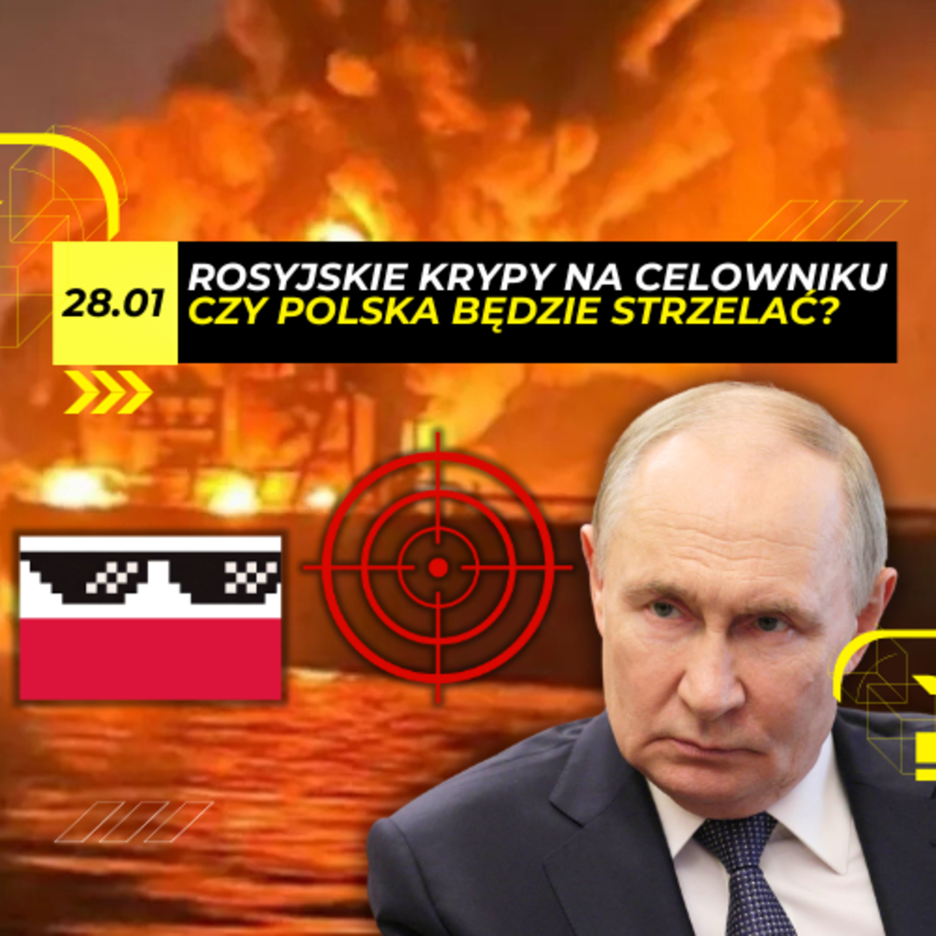 Nowy CIOS we FLOTĘ WIDMO Rosji. ESKALACJA na BAŁTYKU - 28.01 episode artwork