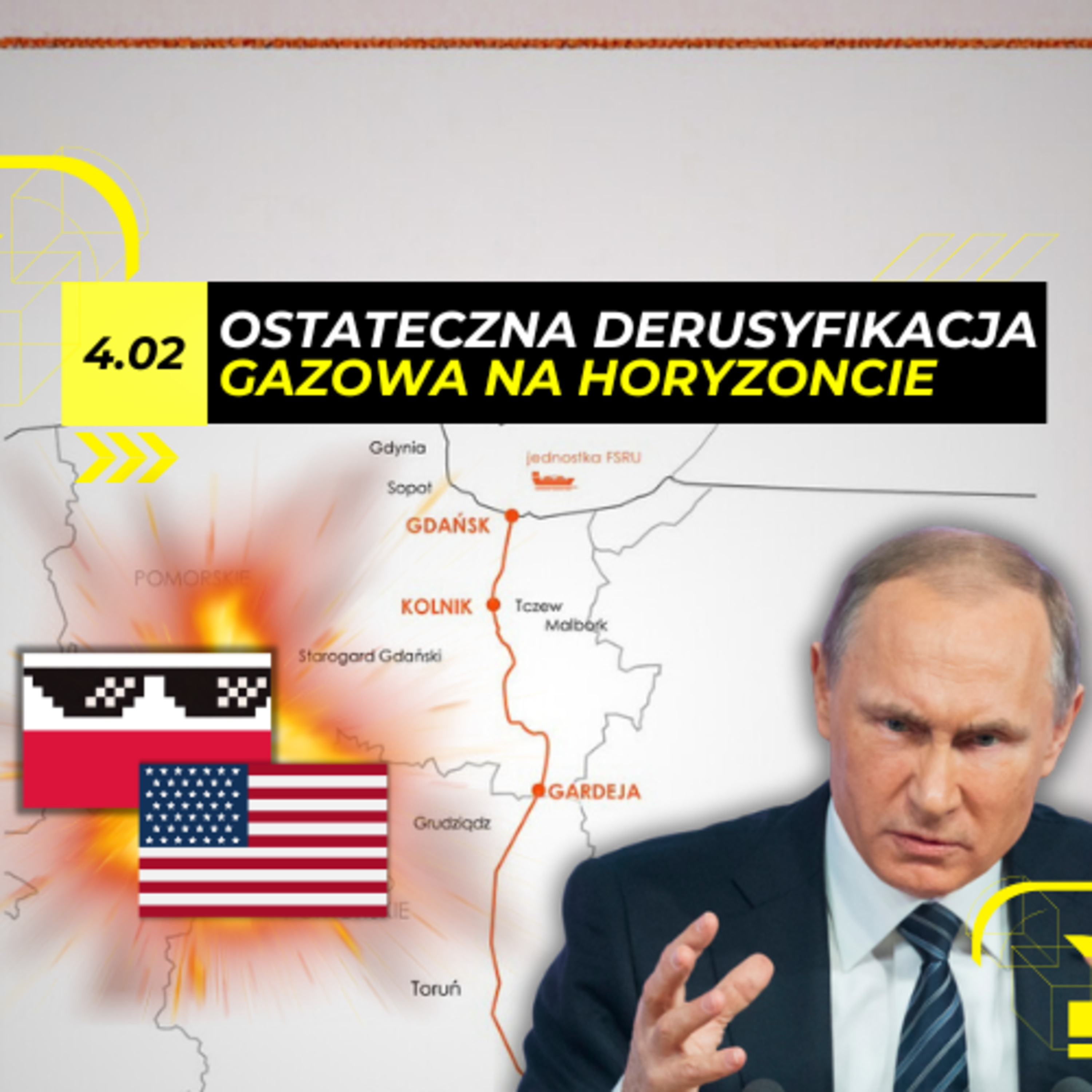 Trzeci gazoport NA POHYBEL Rosji. BŁOGOSŁAWIEŃSTWO USA - 4.02 episode artwork