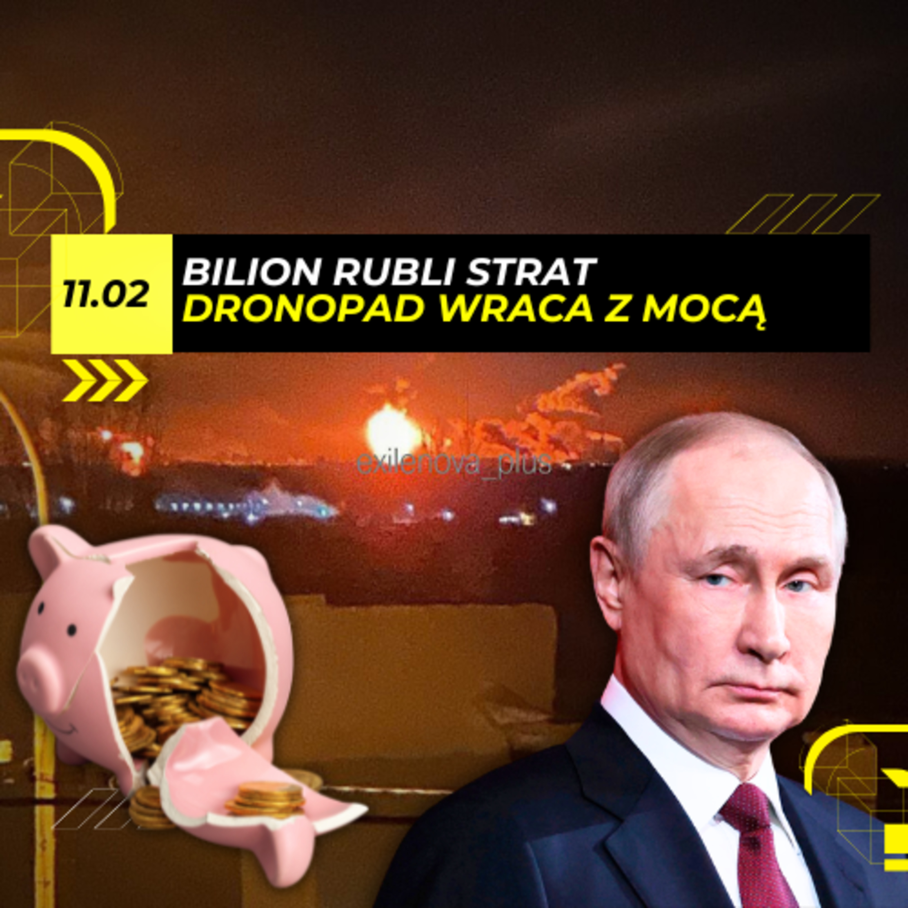 DRONOPAD Ukrainy dał BILIONOWE straty ROSJI - 11.02 episode artwork