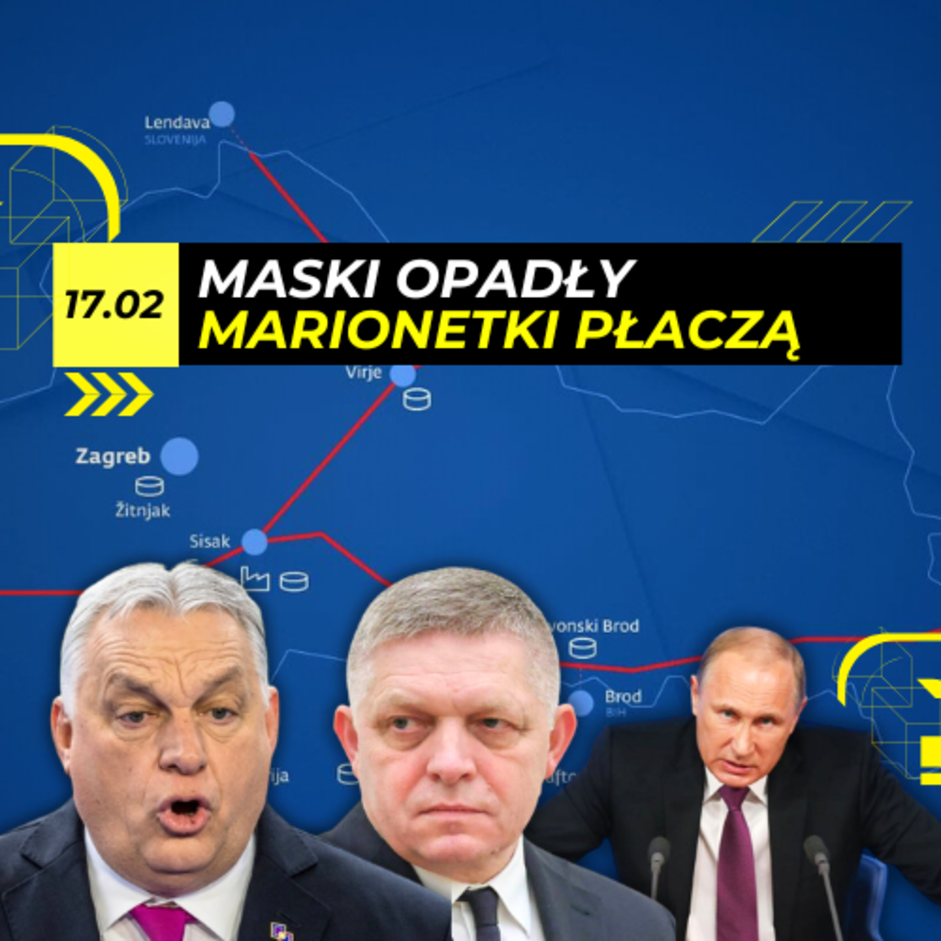 SAMOZAORANIE marionetek KREMLA wobec KRYZYSU dostaw - 17.02 episode artwork