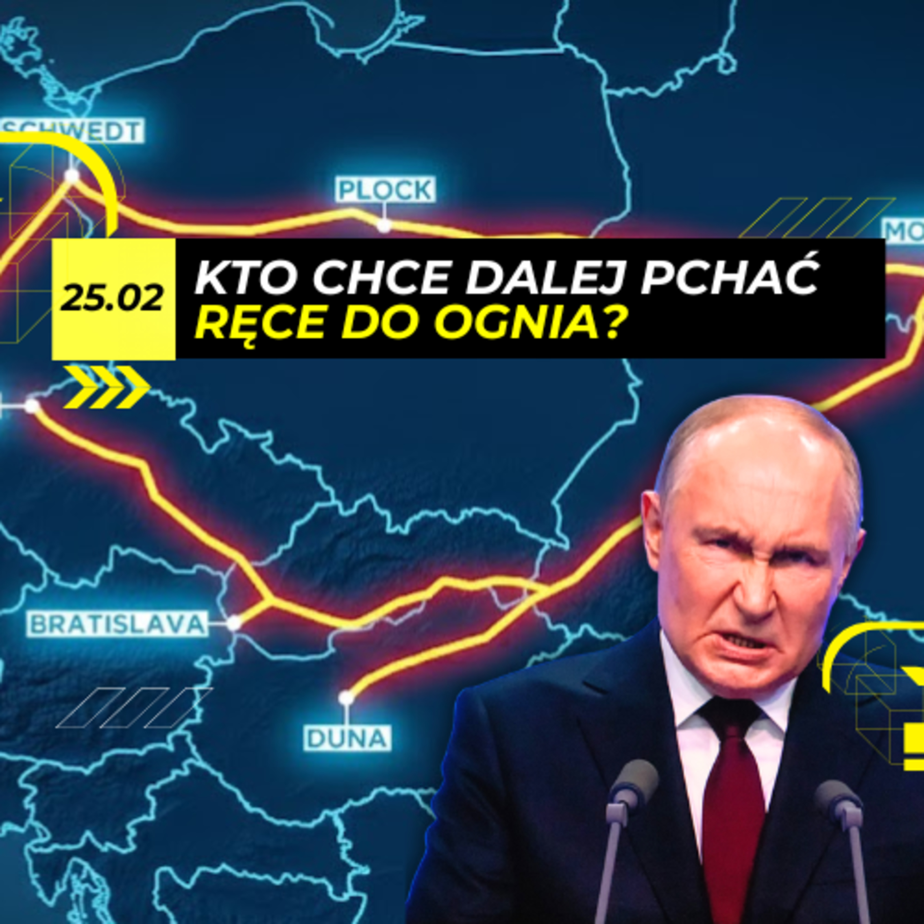 TRĘDOWATE rurociągi ROSJI. Zależność ŹLE się SKOŃCZY - 25.02 episode artwork