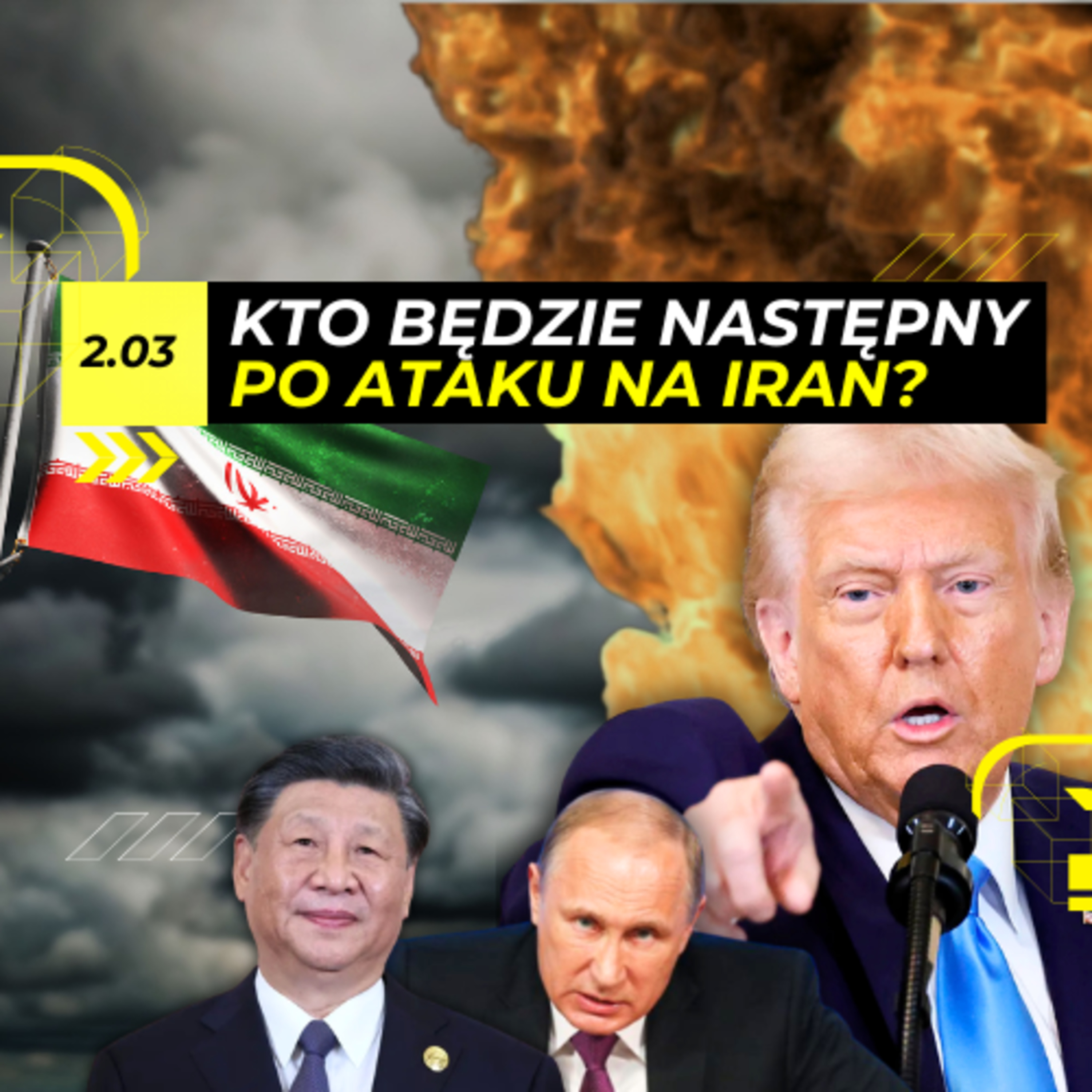 GEOPOLITYKA naftowa ATAKU na IRAN. CHINY i ROSJA w PARALIŻU - 2.03 episode artwork