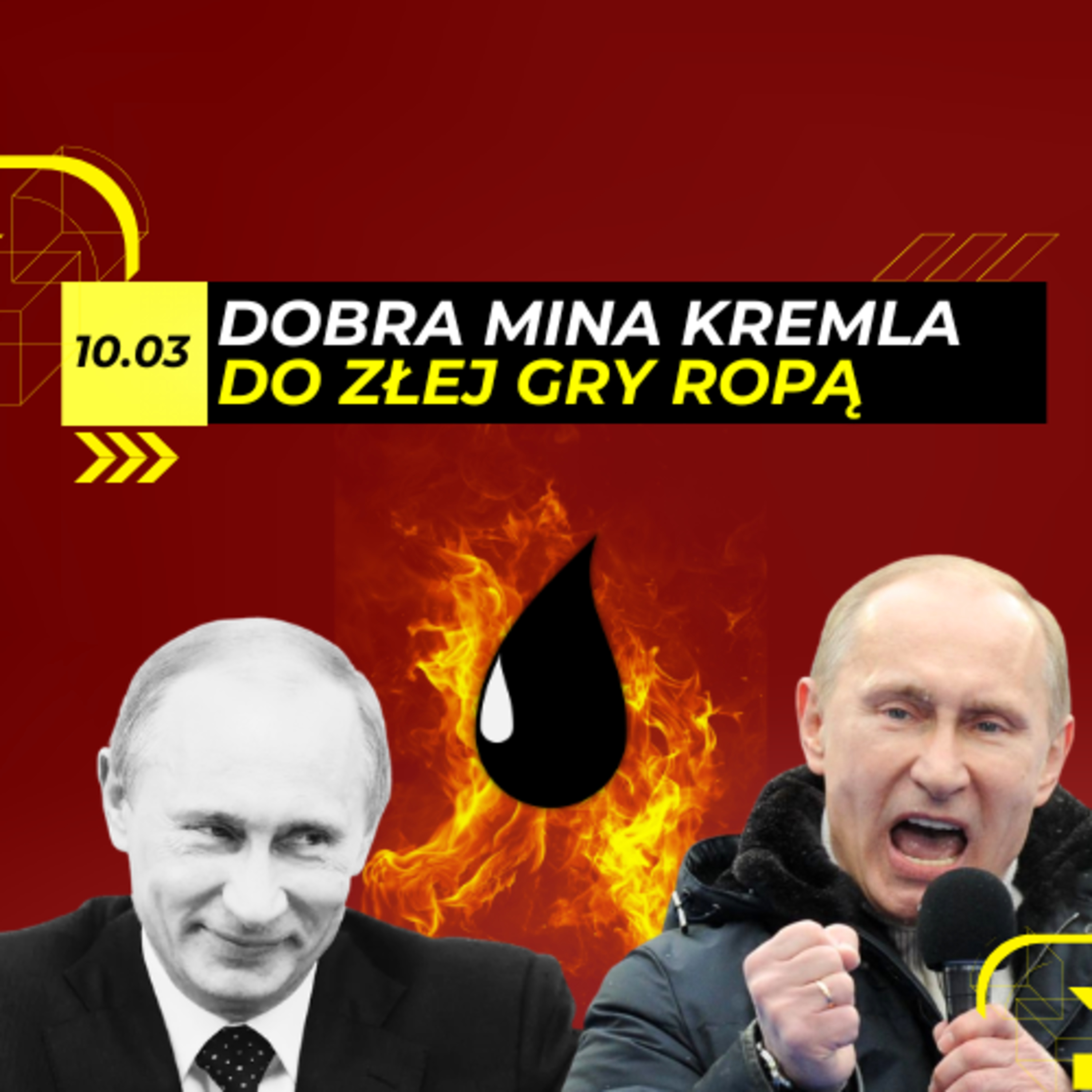 STRACH Kremla UKRYTY za GROŹBAMI. Putin rozmawia z Trumpem - 10.03 episode artwork
