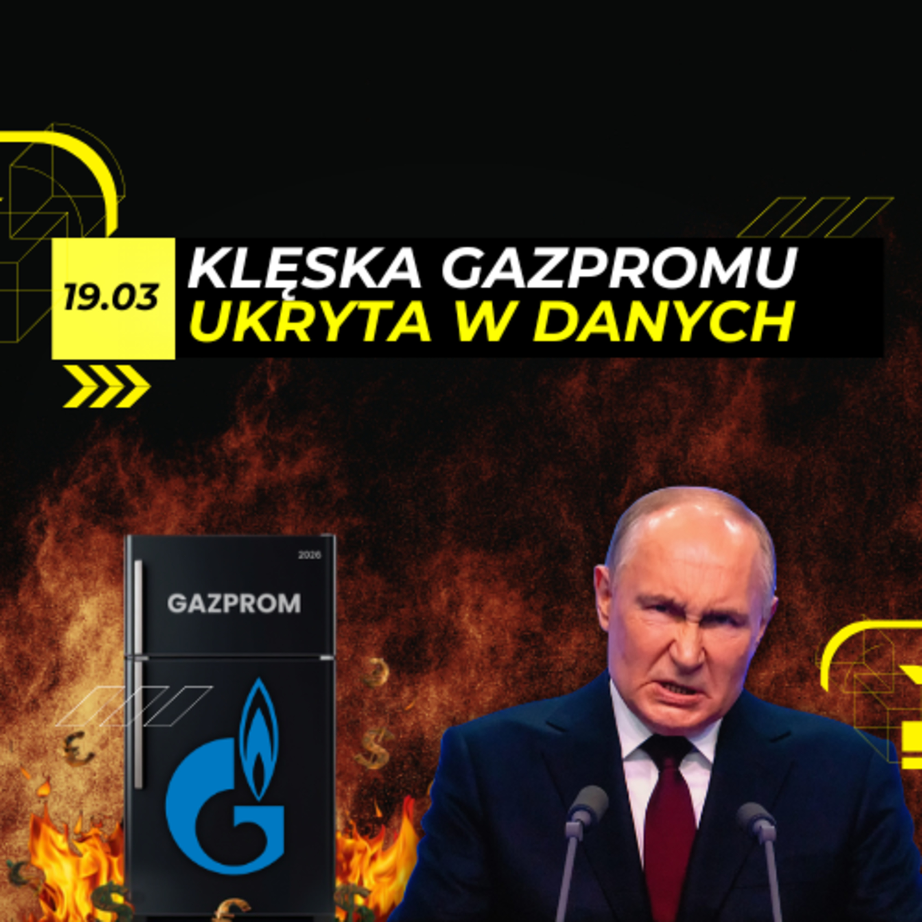 Gazprom EKSMITOWANY z Europy chwali się PRALKAMI i STRASZY - 19.03 episode artwork