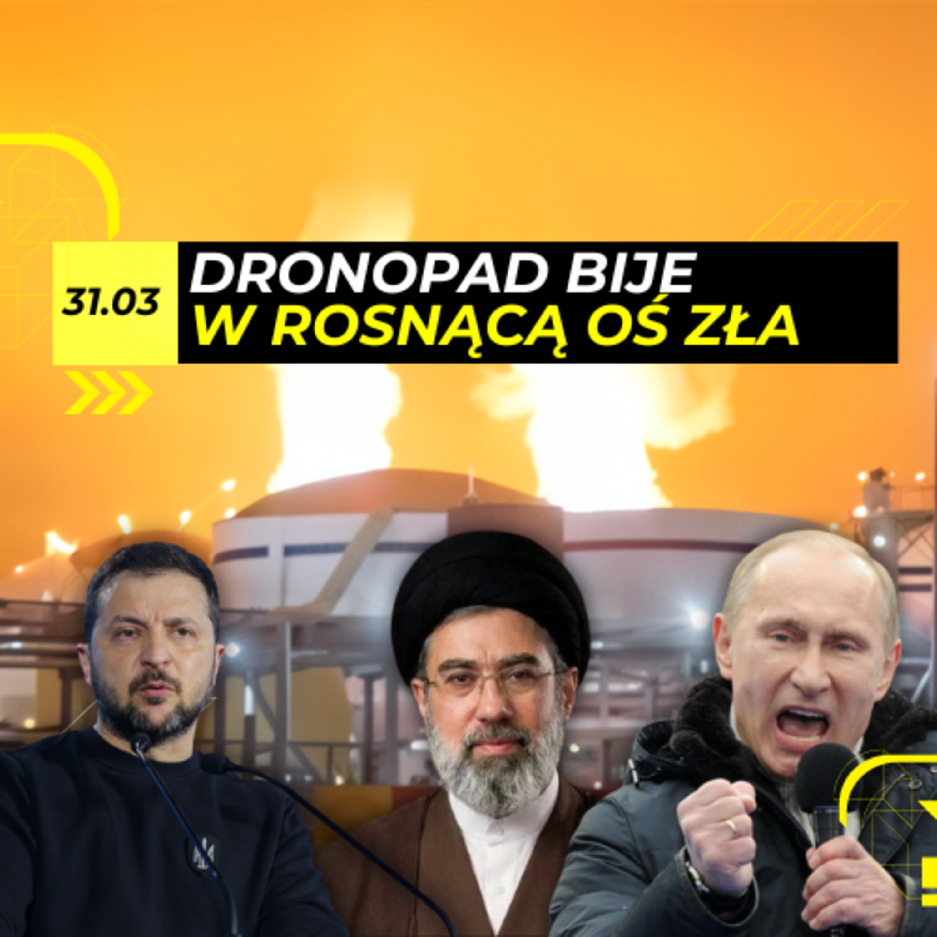 PALIWO za DRONY? CIOSY w ROSJĘ i wsparcie PRZECIWKO Iranowi - 31.03 episode artwork