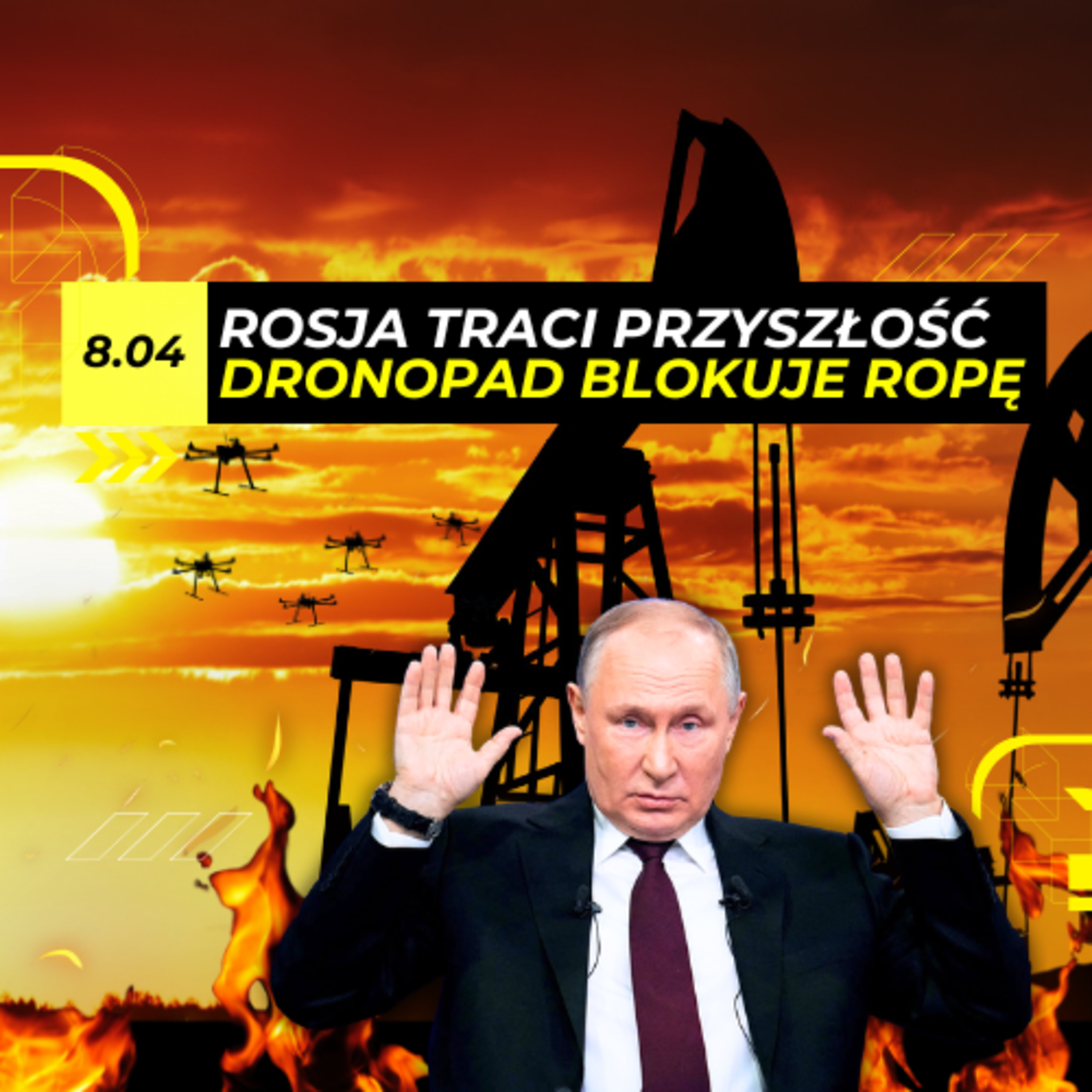 ZAWIESZENIE broni w IRANIE. Szansa na IMPLOZJĘ NAFTOWĄ Rosji - 8.04 episode artwork