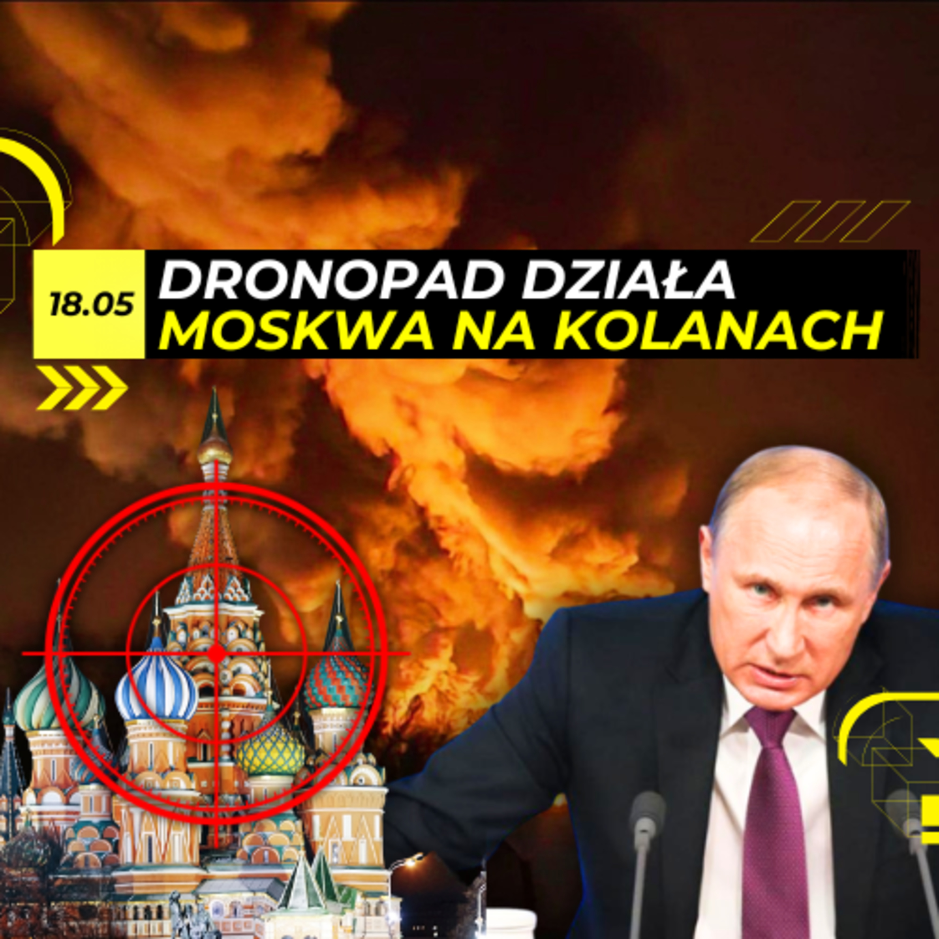 SERCE Rosji w OGNIU. DRONOPAD zmusza KREML do ROZMÓW. Odc. 116 episode artwork