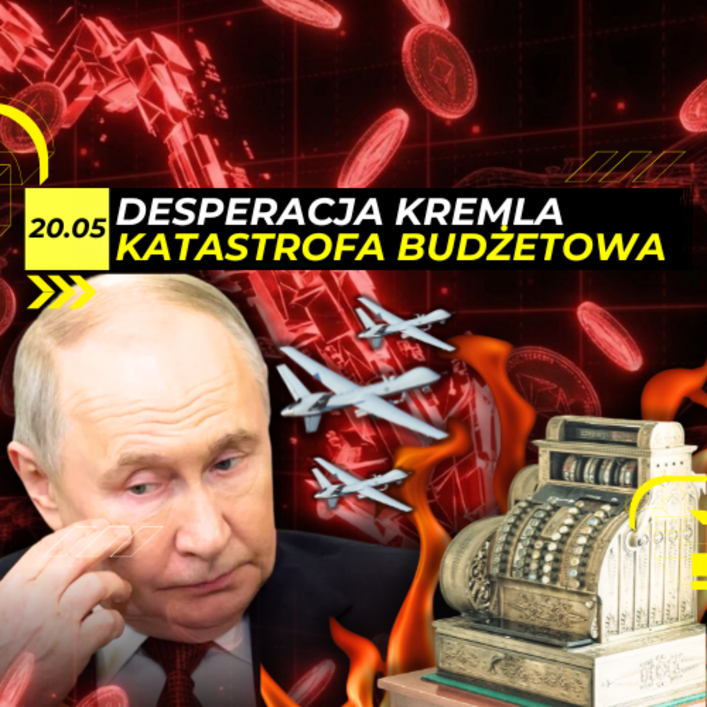 IMPLOZJA naftowa: Wyciekły TAJNE dane, Rosja STRASZY atomem. Odc. 118 episode artwork
