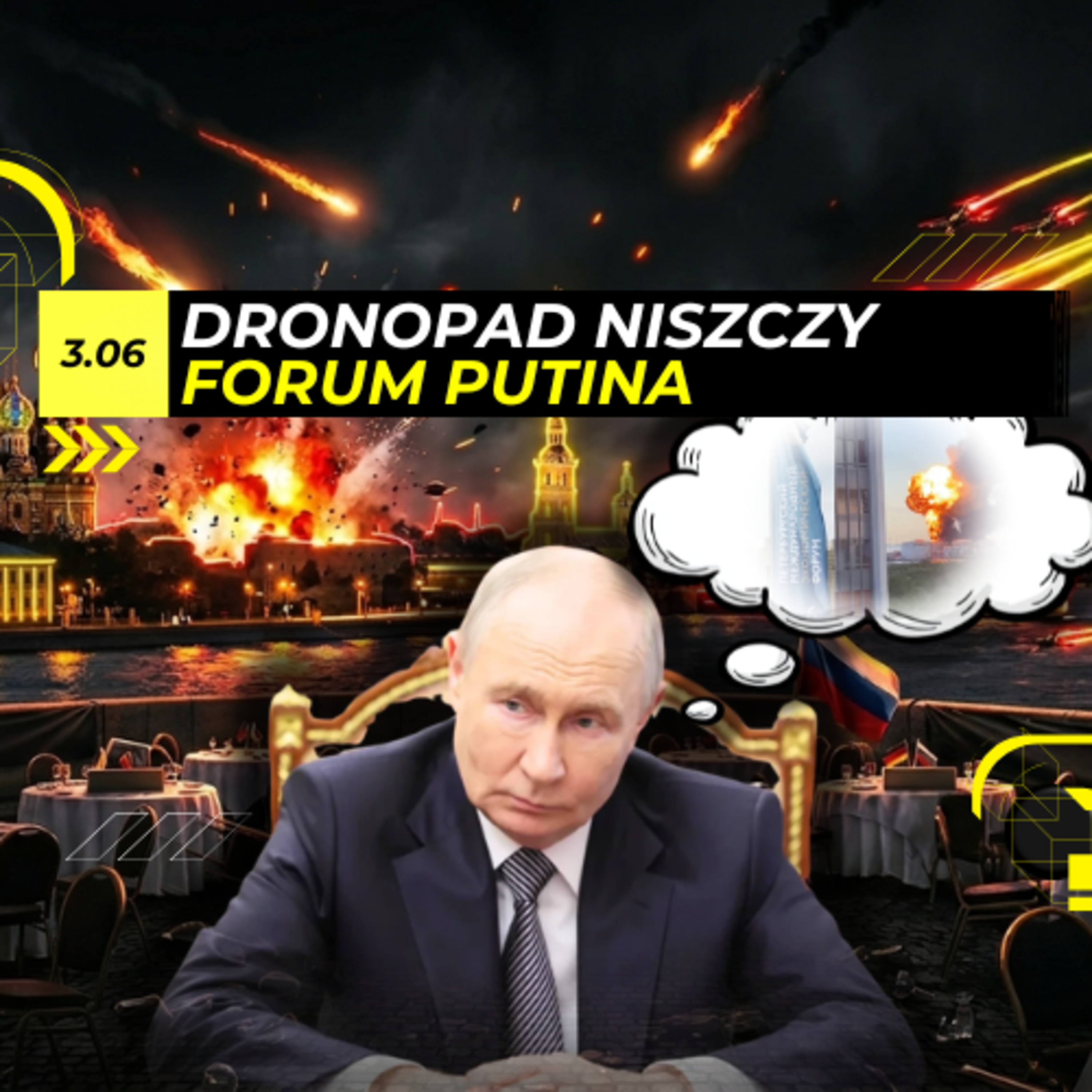 RESET W OGNIU: Drony w Petersburgu biją w odwilż Niemcy-Rosja [Odc. 128] episode artwork