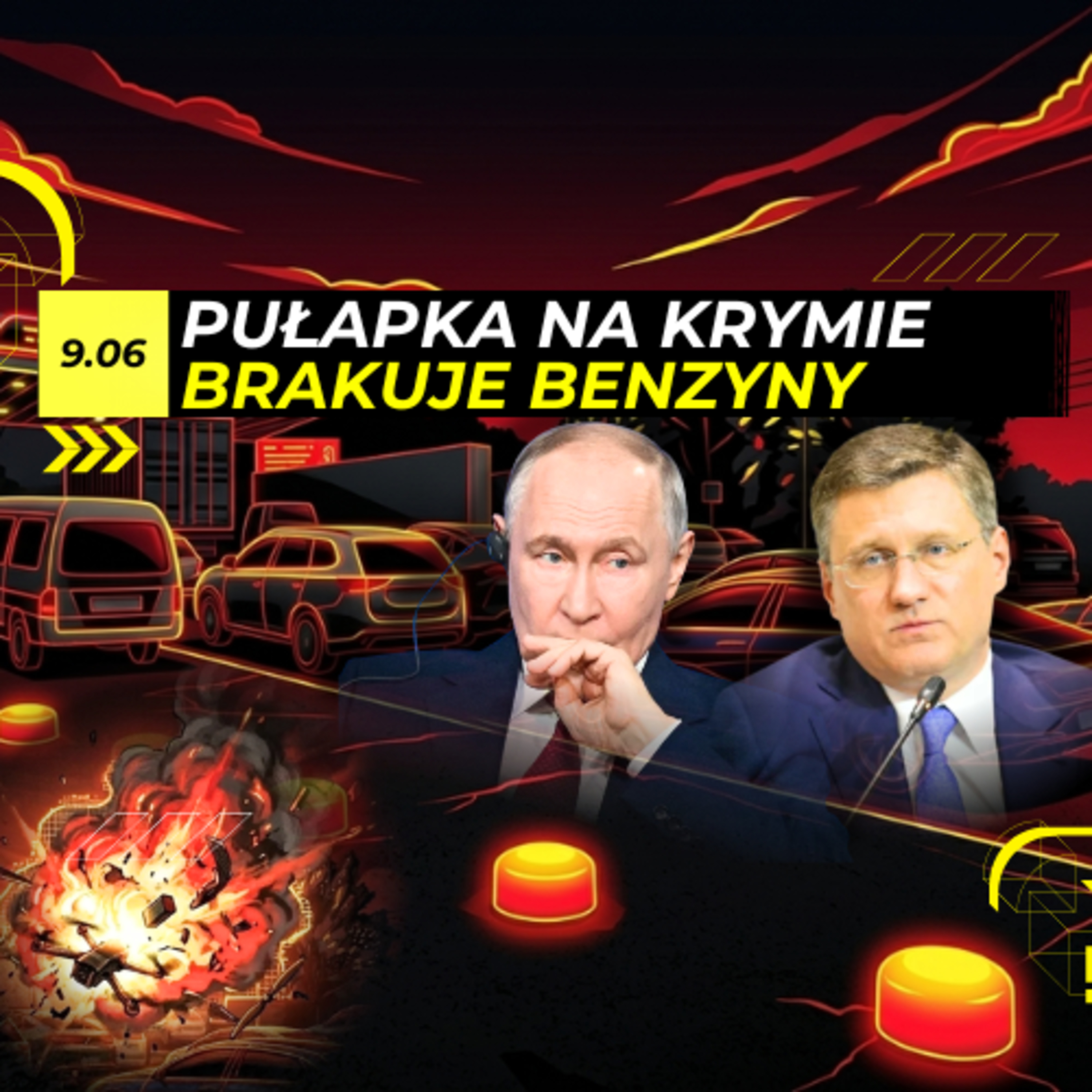 KRYZYS PALIWOWY: Dronopad odciął Krym. Kartki i panika [Odc. 130] episode artwork