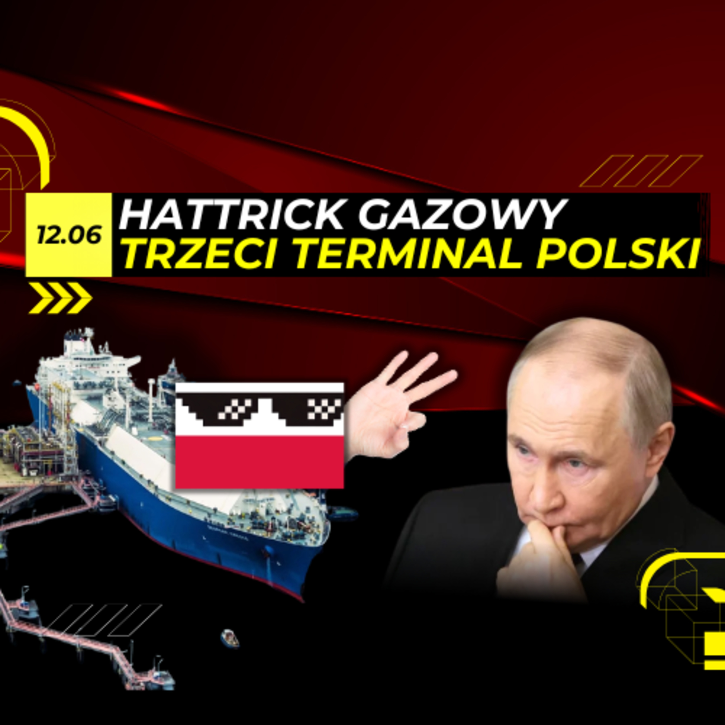 POLSKA ROZDAJE KARTY: Będzie trzeci terminal. Odcina Putina [Odc. 133] episode artwork
