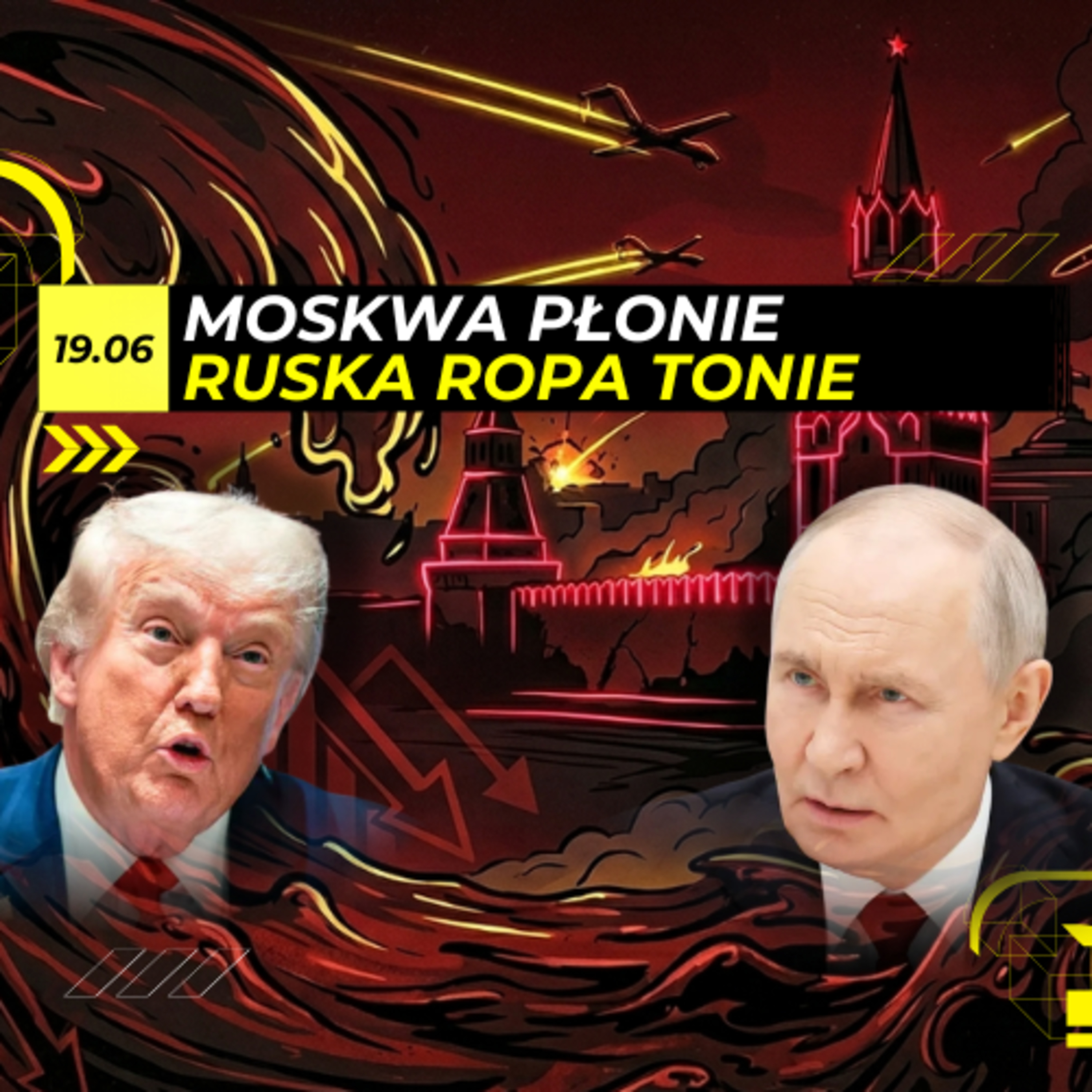 FALA ropy DOBIJE Rosję po fali OGNIA w MOSKWIE [Odc. 138] episode artwork