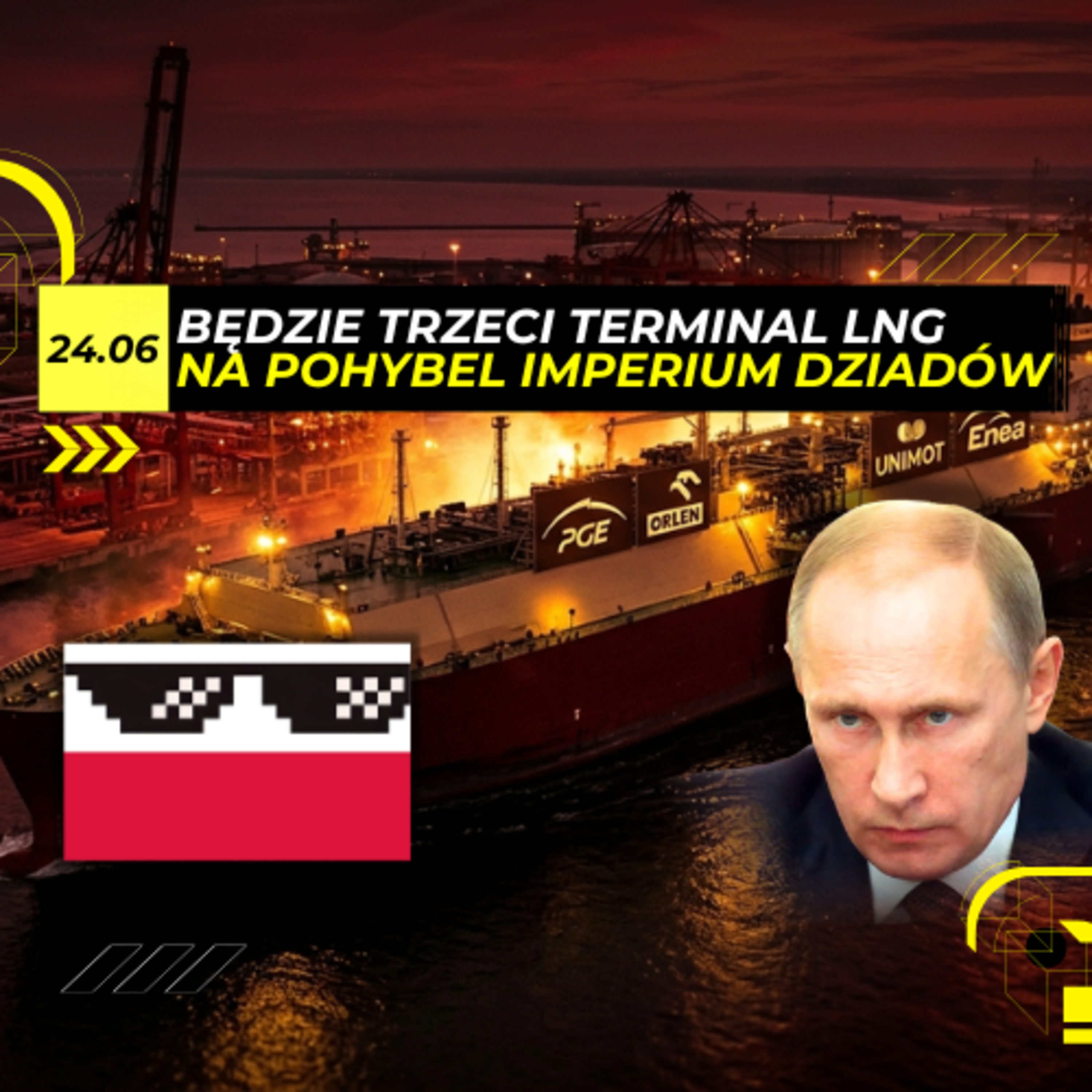 TRZECI gazoport WYPCHNIE gaz ROSYJSKI. ZNAMY szczegóły [Odc. 141]