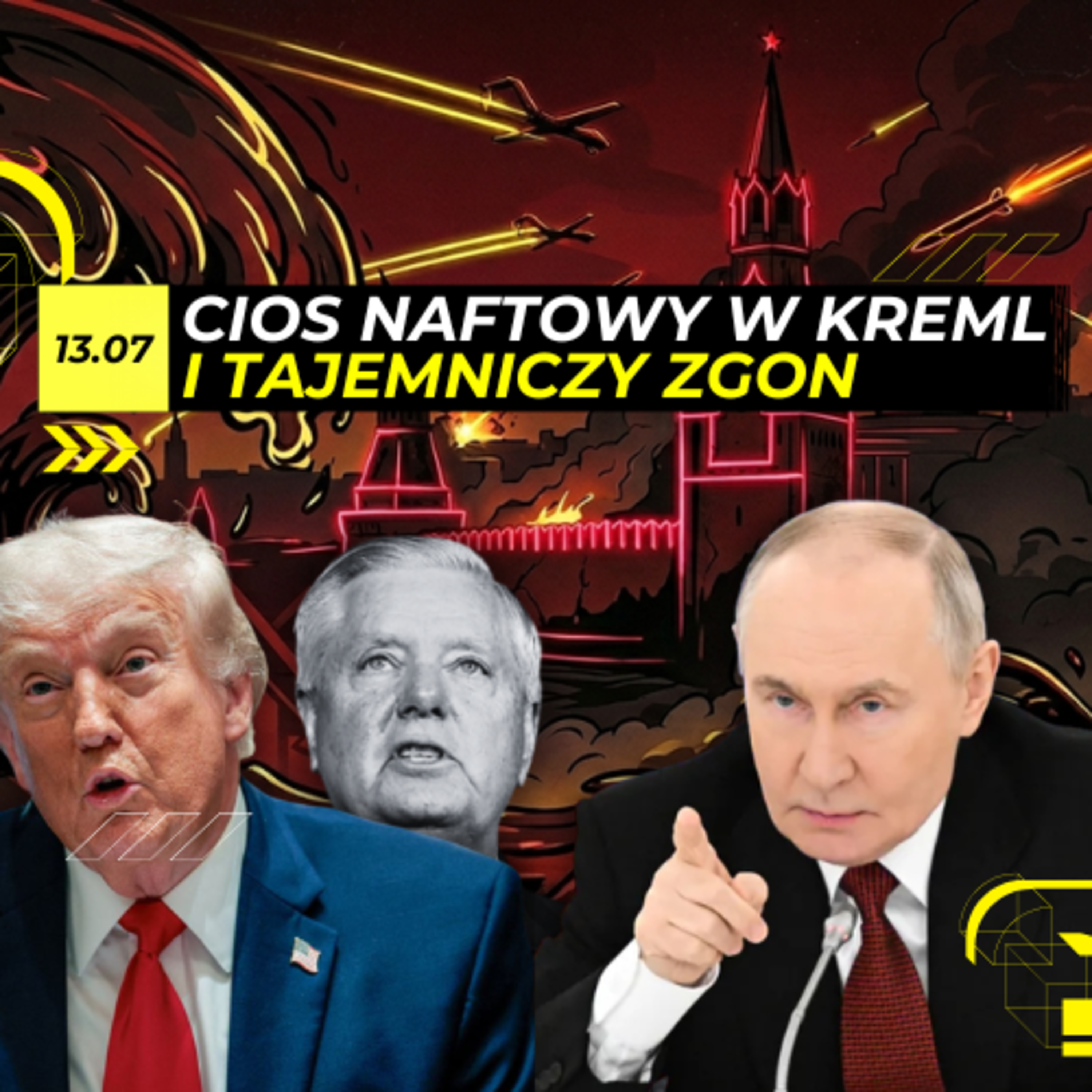 Nowy CIOS sankcji USA w ROSJĘ i ŚMIERĆ senatora [Odc. 144] episode artwork
