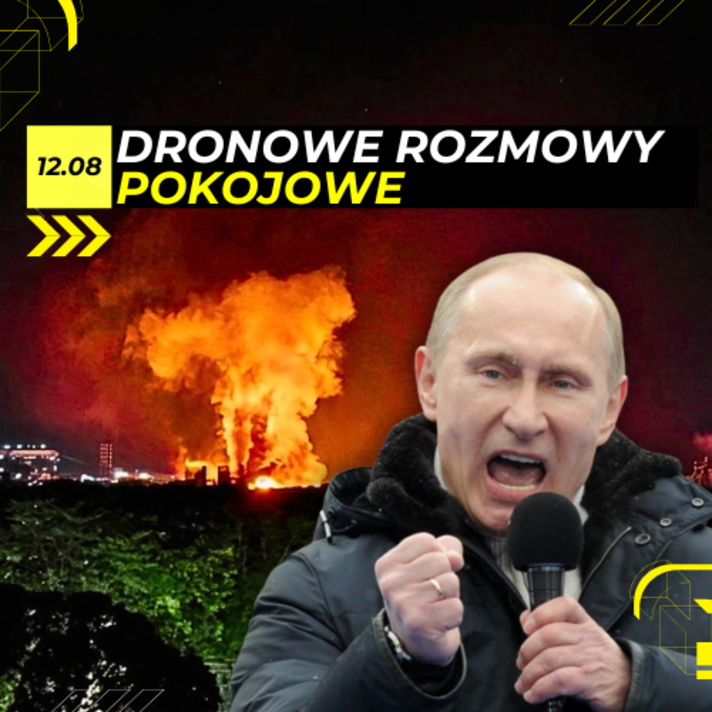Płonie kluczowy port. Dronopad i grunt pod rozmowy [Odc. 166] episode artwork