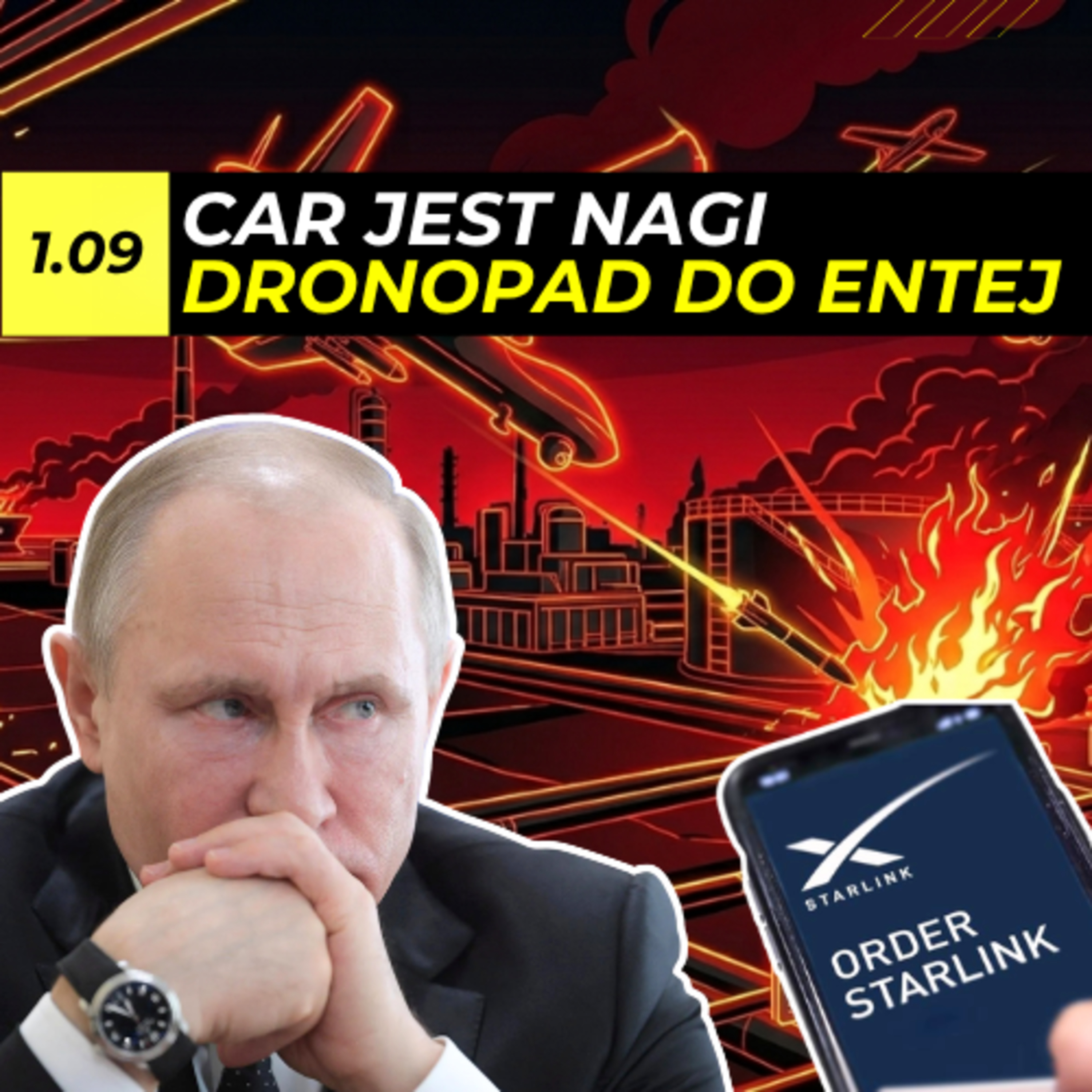 Złamać Putina dronami. Przecieki z Kremla i Westerpatte [Odc. 180] episode artwork