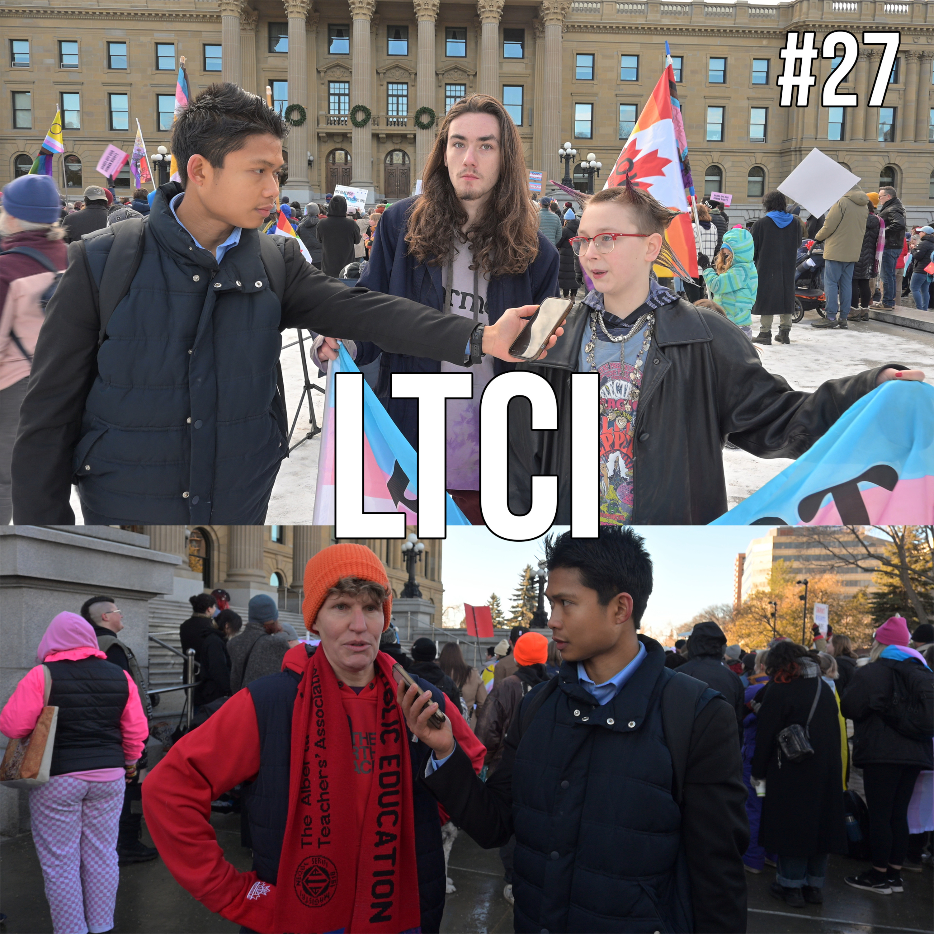 #27 LTCI - Trans Community vs Bill 9 + Notwithstanding Claus episode artwork
