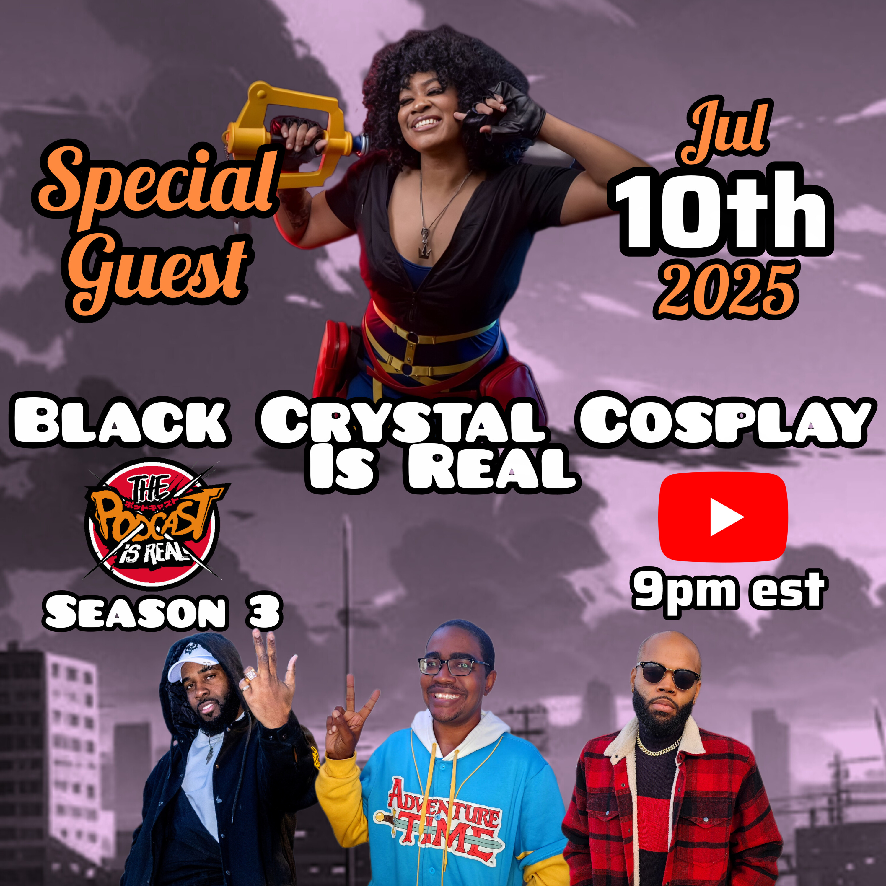 Season 3 Ep 18 – Black Crystal Cosplay Is Real – Heated Anime Debates & Cosplay