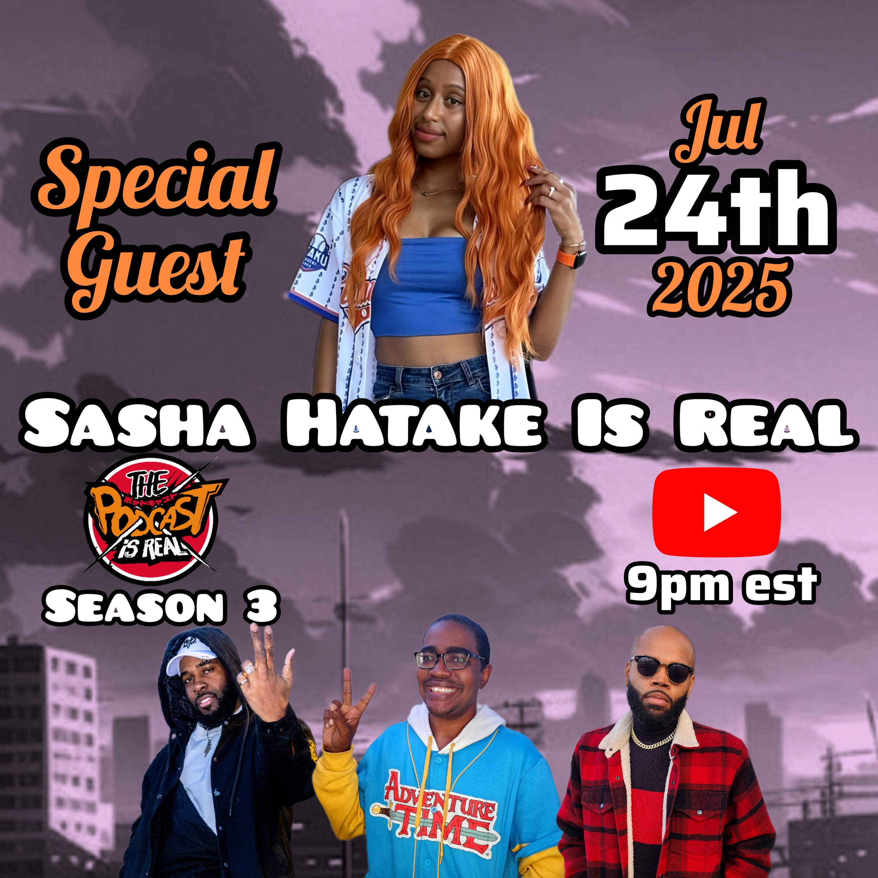 Season 3 Ep 20 - Sasha Hatake Is Real - Cosplay talk and Anime Debates episode artwork
