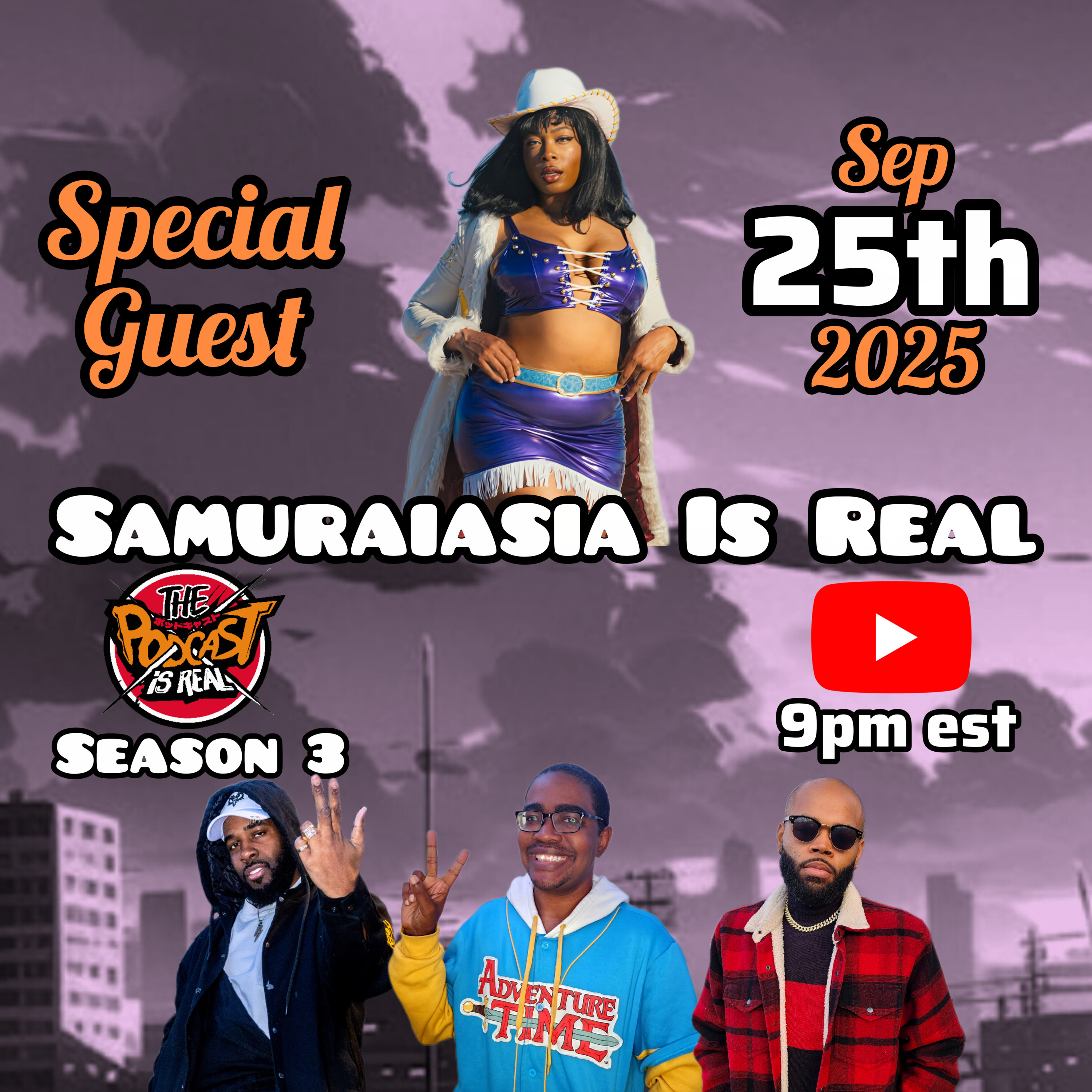 Season 3 Ep 25 - Samurai Asia Is Real - Amime, Cosplay & Boss Moves episode artwork