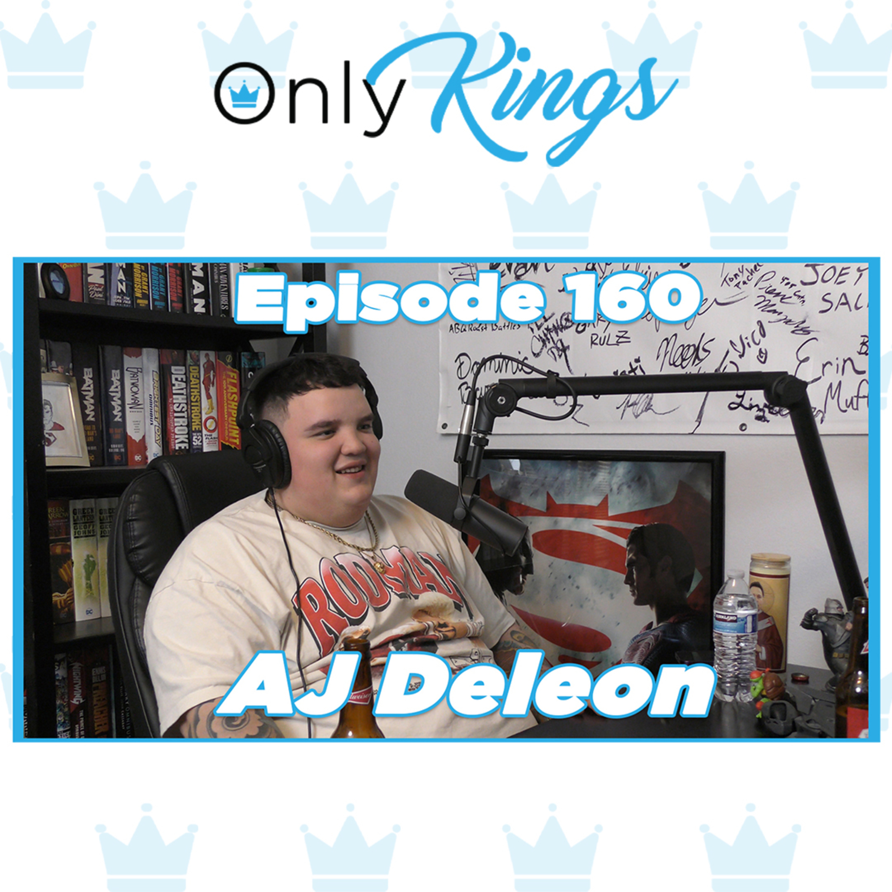 Rising Comics, First Time Performing at A Comedy Club, Why A24 Dominates | AJ DeLeon | Ep. 160 episode artwork