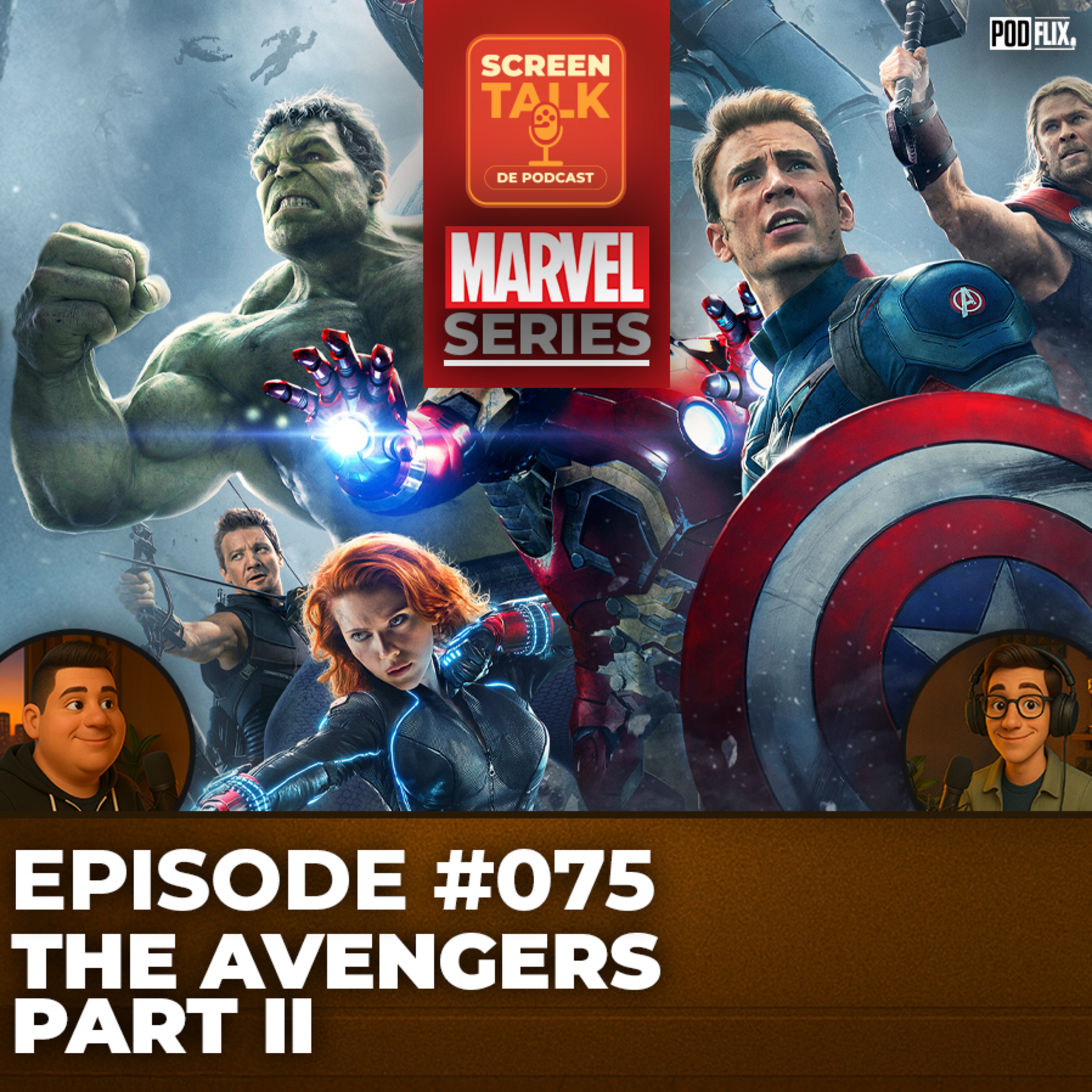 #075: The Avengers Part II episode artwork
