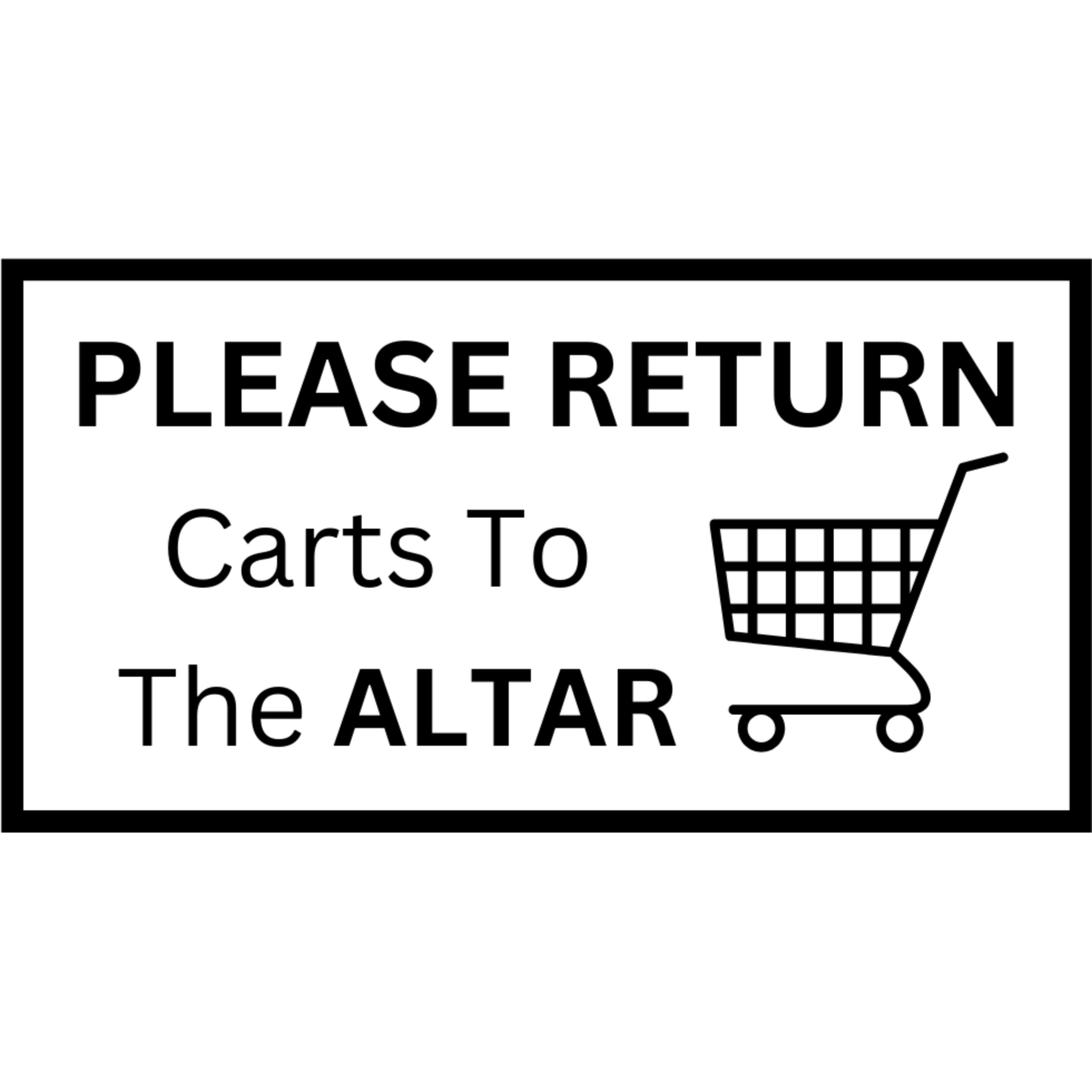 Return Your Cart To The Altar episode artwork