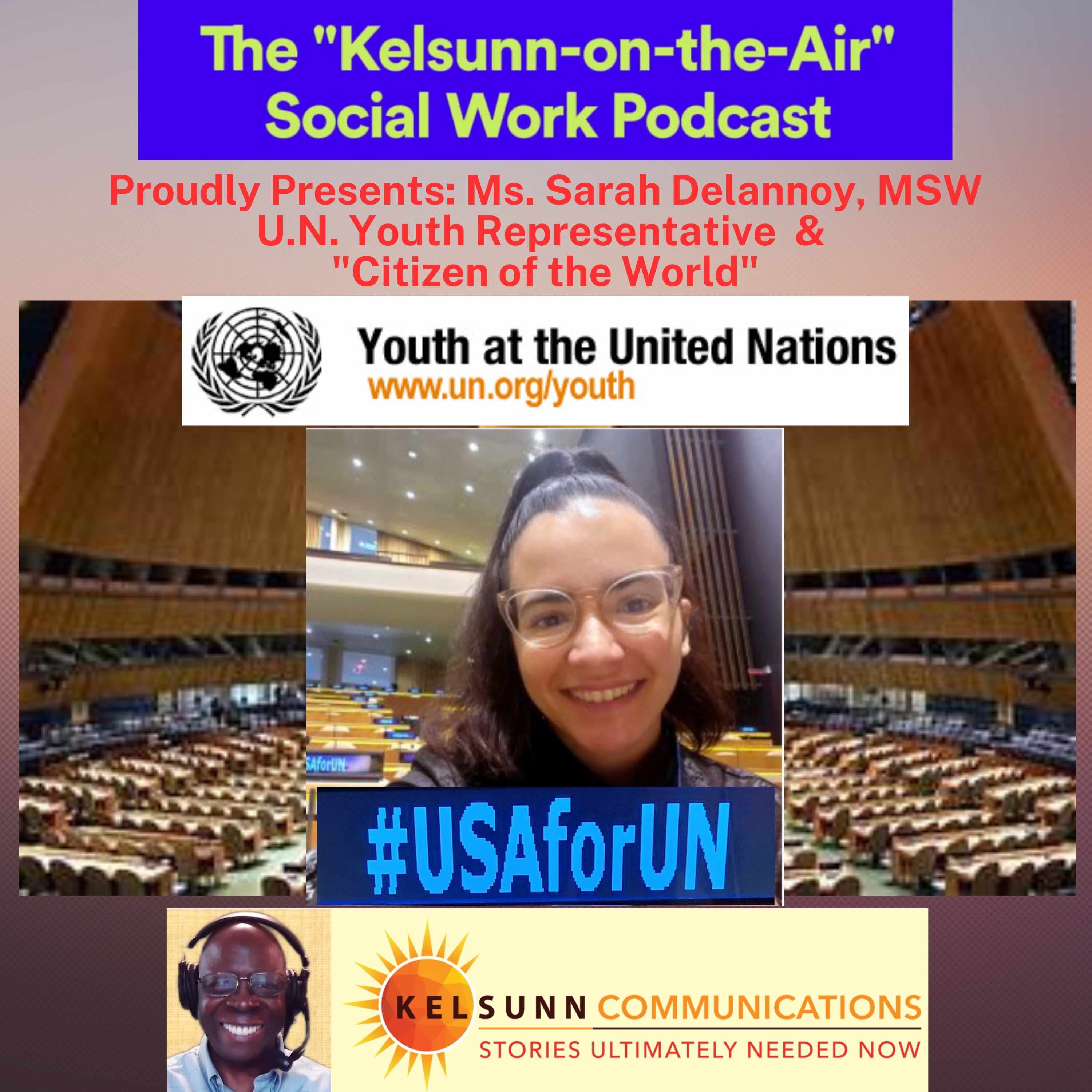 Sarah Delannoy, MSW - UN Youth Representative