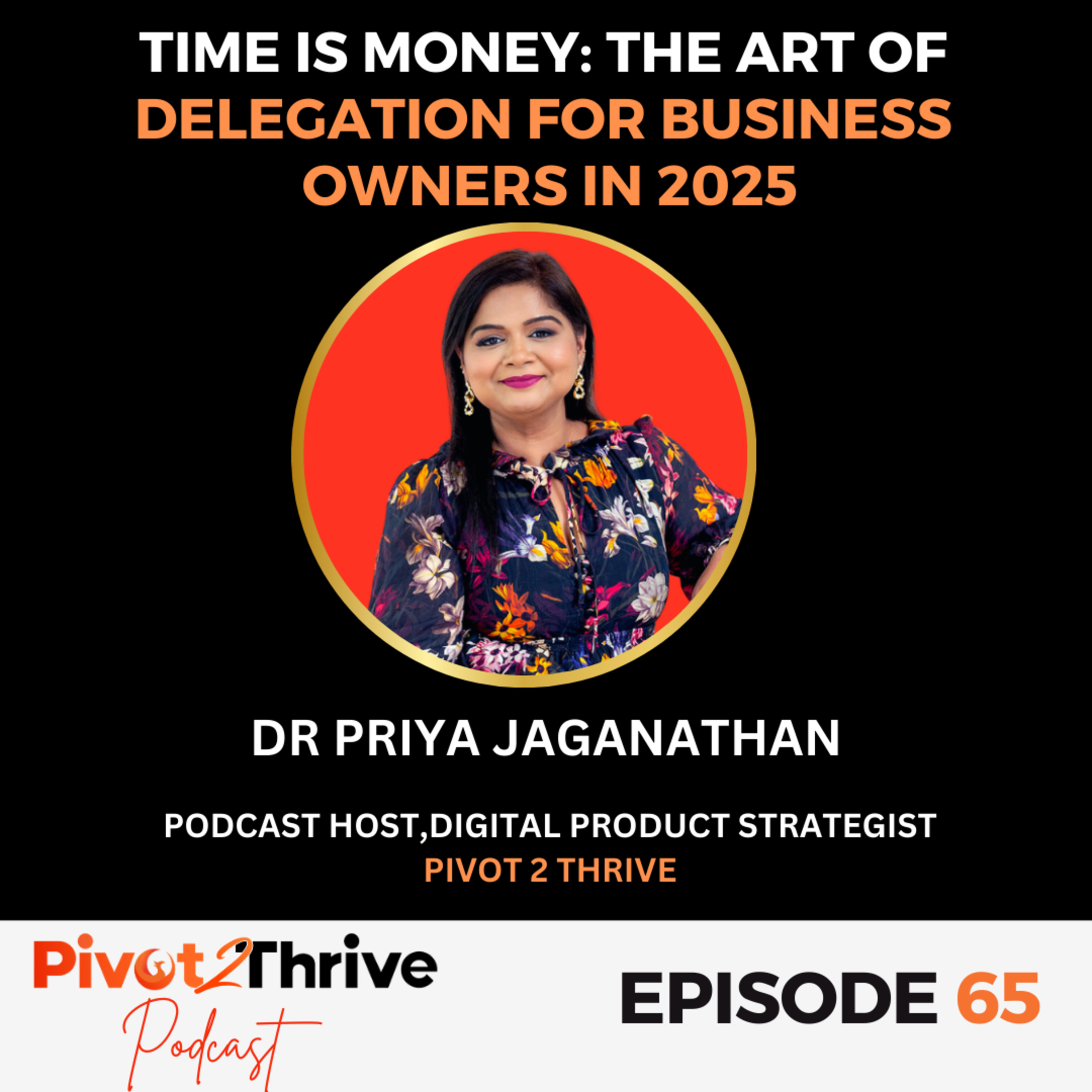Episode 65 : Time is Money: The Art of Delegation for Business Owners in 2025