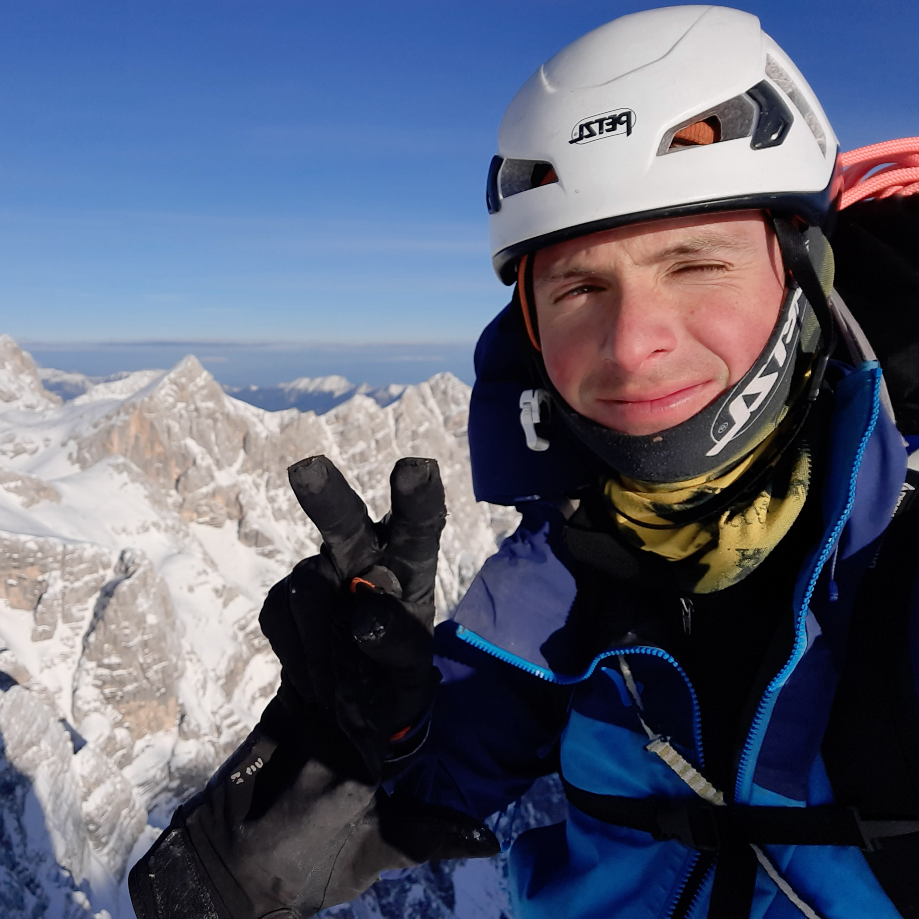 Gašper Pintar – solo čez Čopov steber v zimskih razmerah | Stebri slovenskega alpinizma