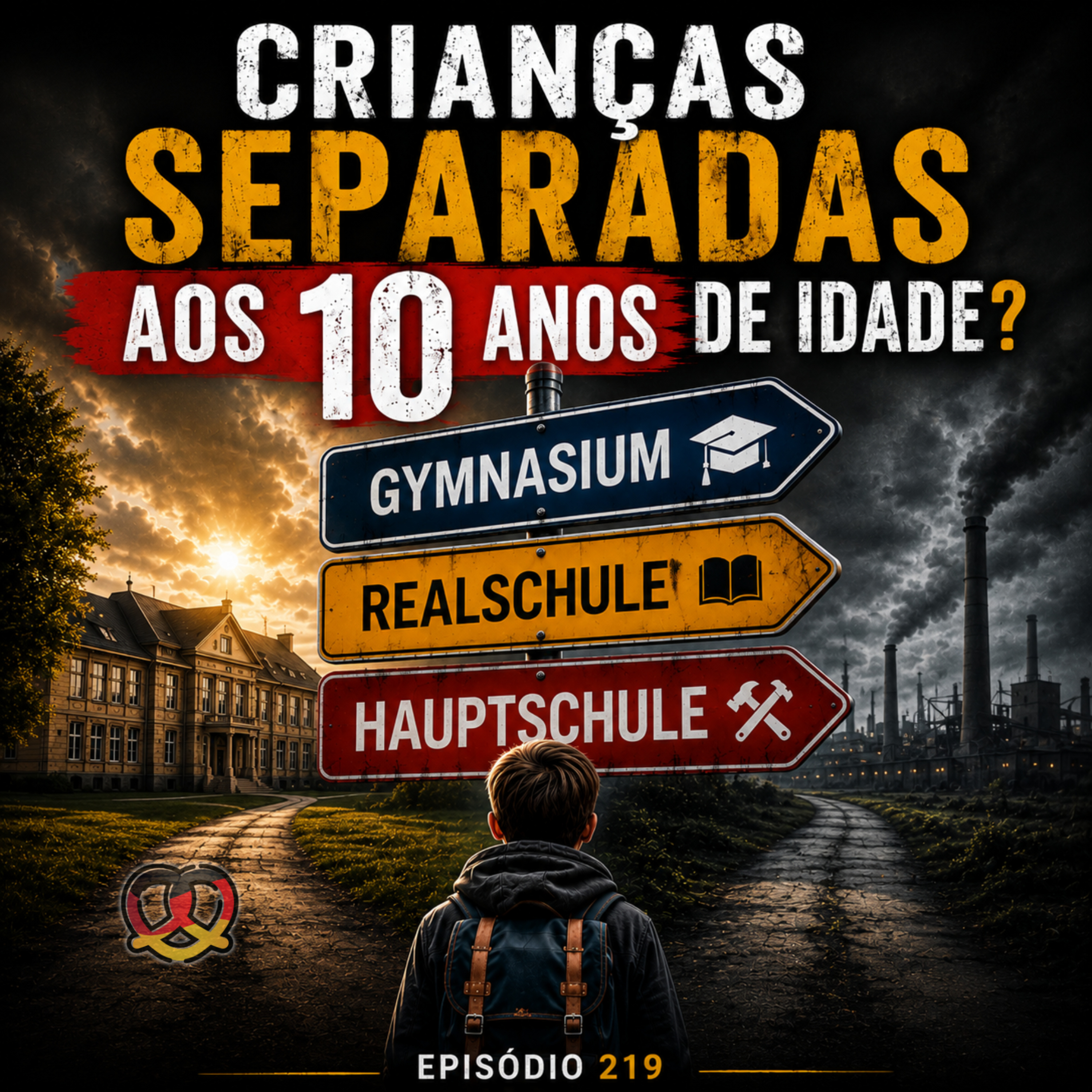 219 - Na Alemanha, o futuro do seu filho é decidido aos 10 anos? Entenda o sistema escolar almeão