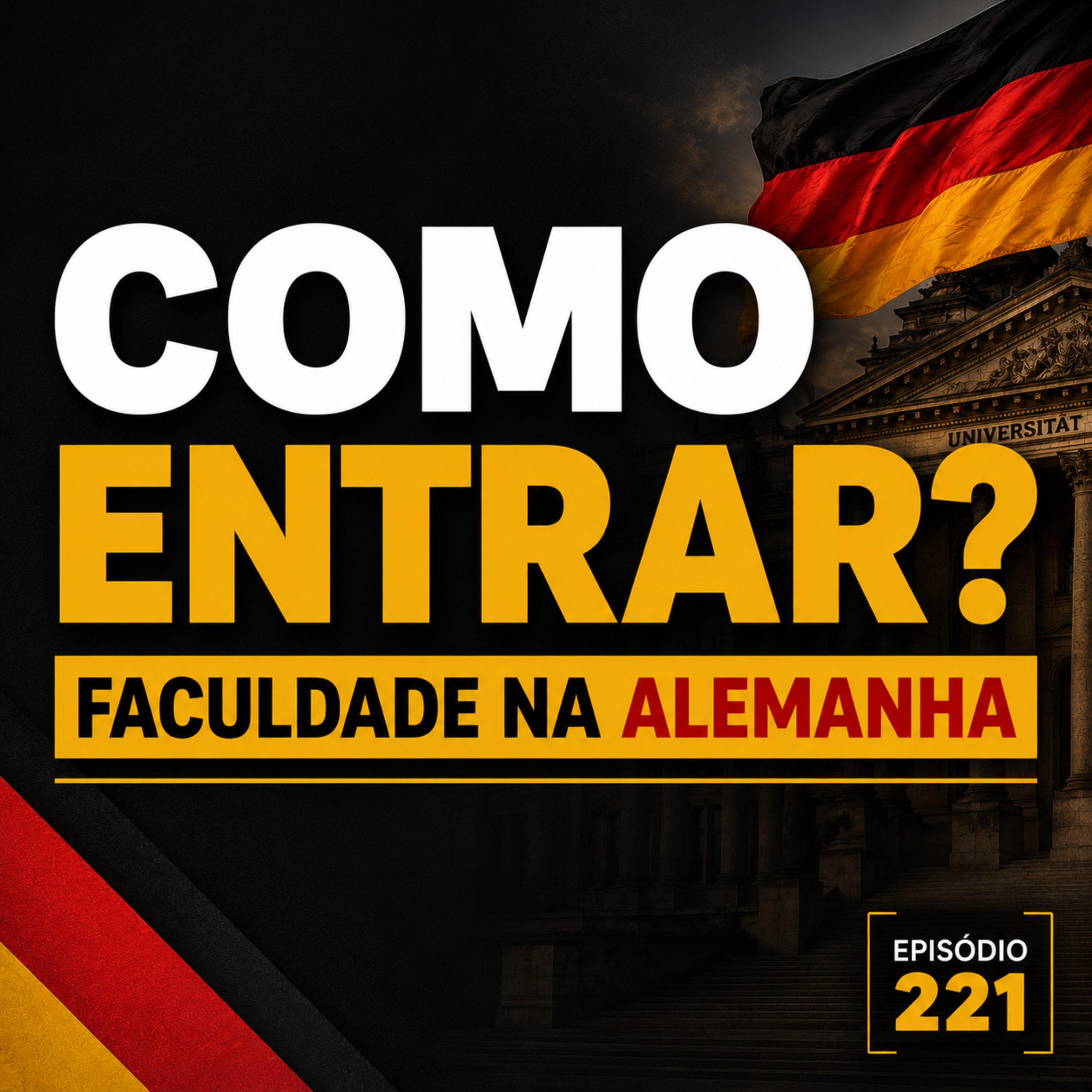 221 - Como fazer Faculdade na Alemanha: Guia Completo para Brasileiros (Studienkolleg e Candidatura)