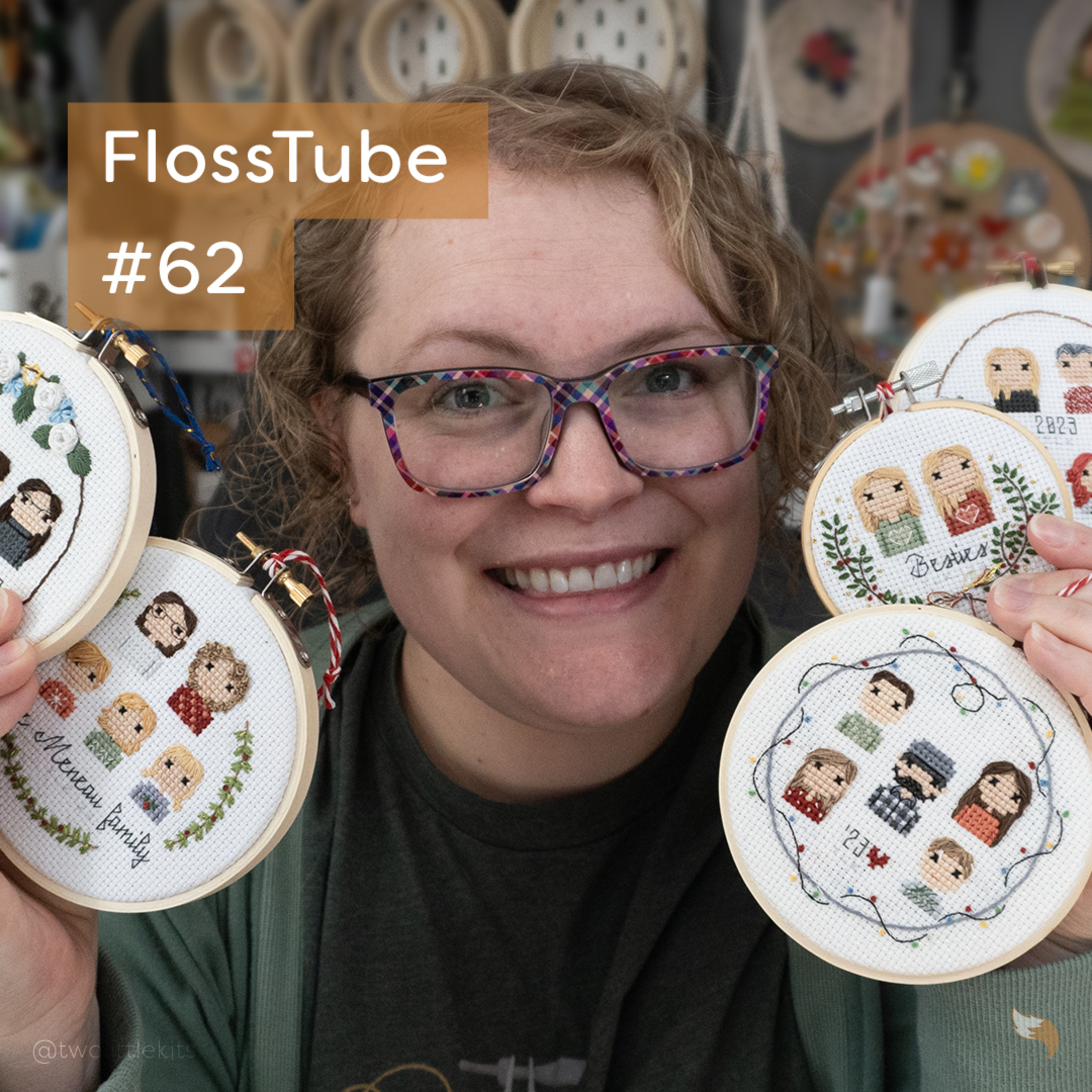 FlossTube #62 - Awesome ornament progression! episode artwork