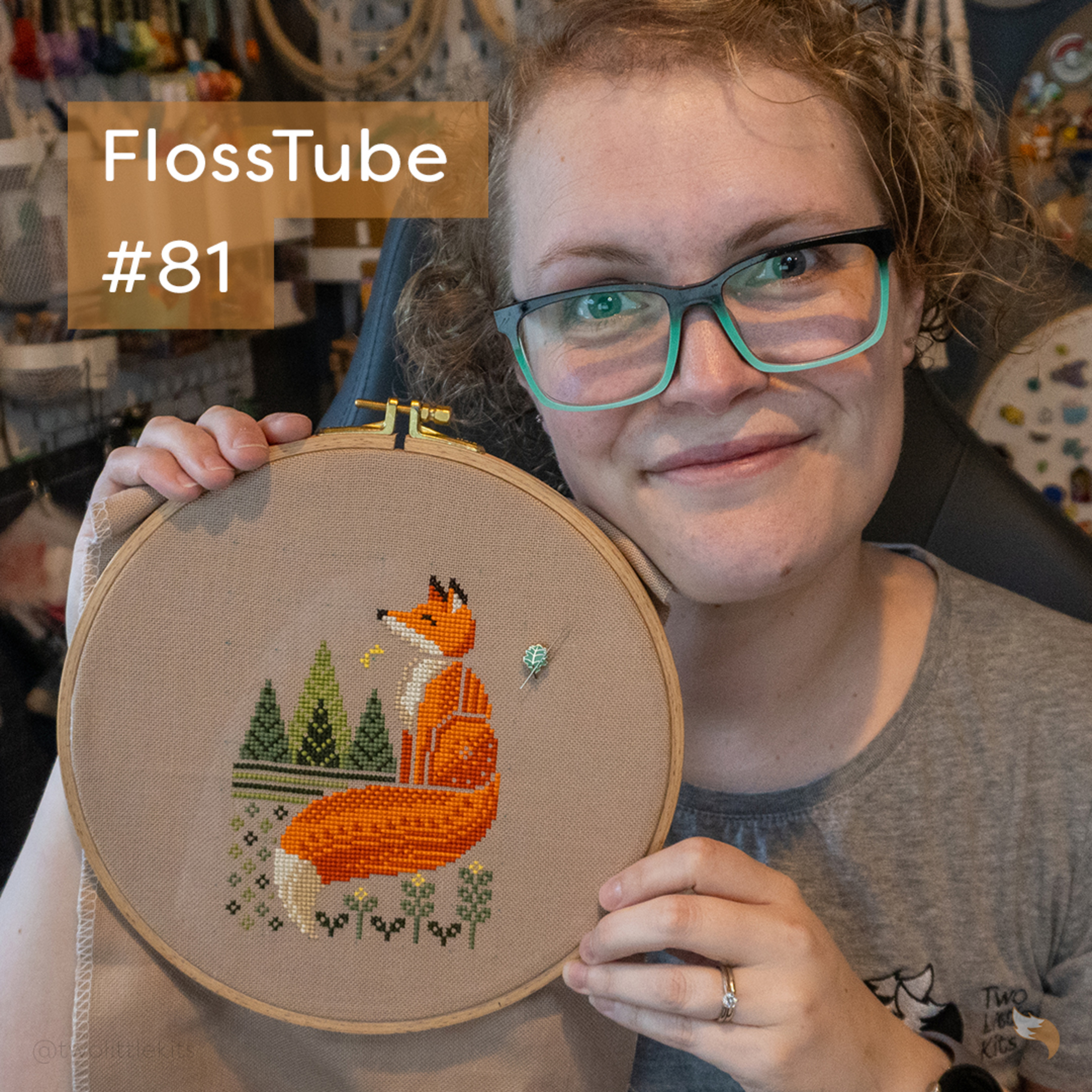 FlossTube #81 - I've Been Busy A-Stitchin' These Past Two Weeks! episode artwork