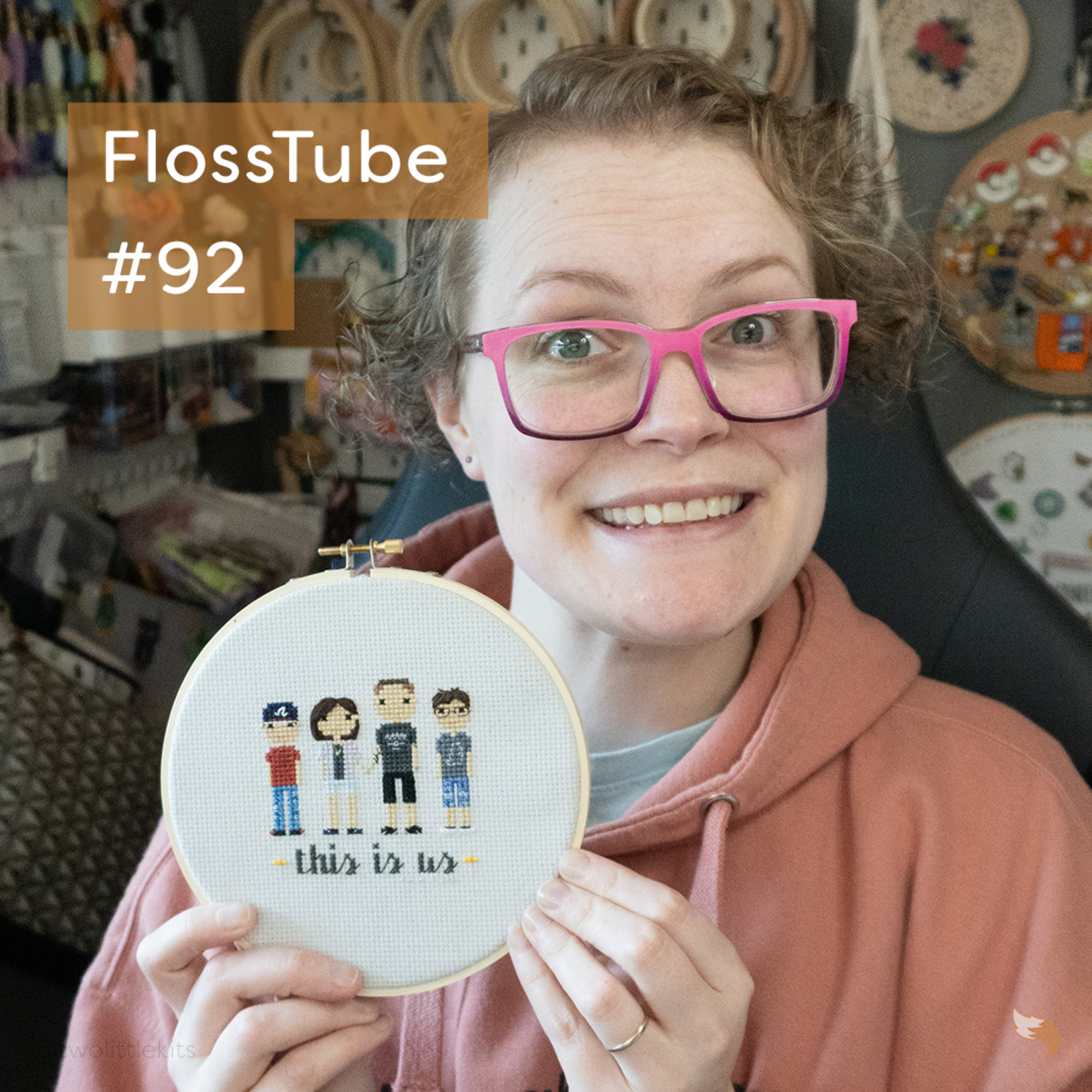 FlossTube #92 - My First Finish For 2025 ♥ episode artwork