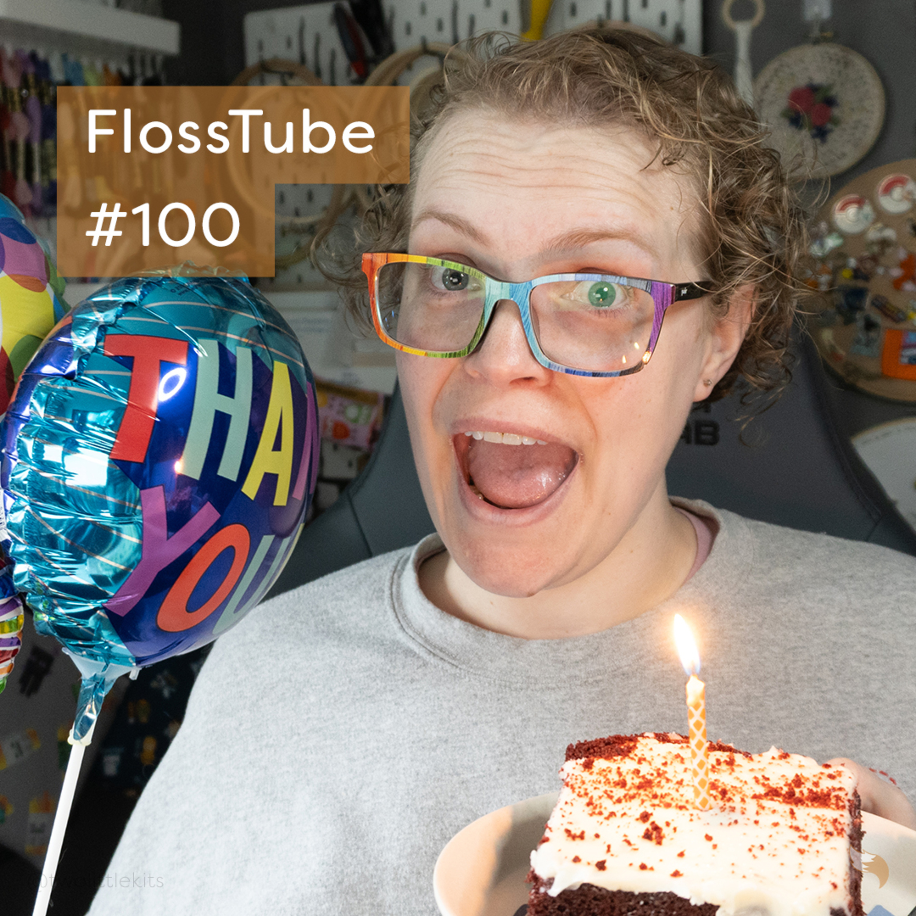 FlossTube #100 - After Almost 4 Years; Here We Are. What A Milestone! episode artwork