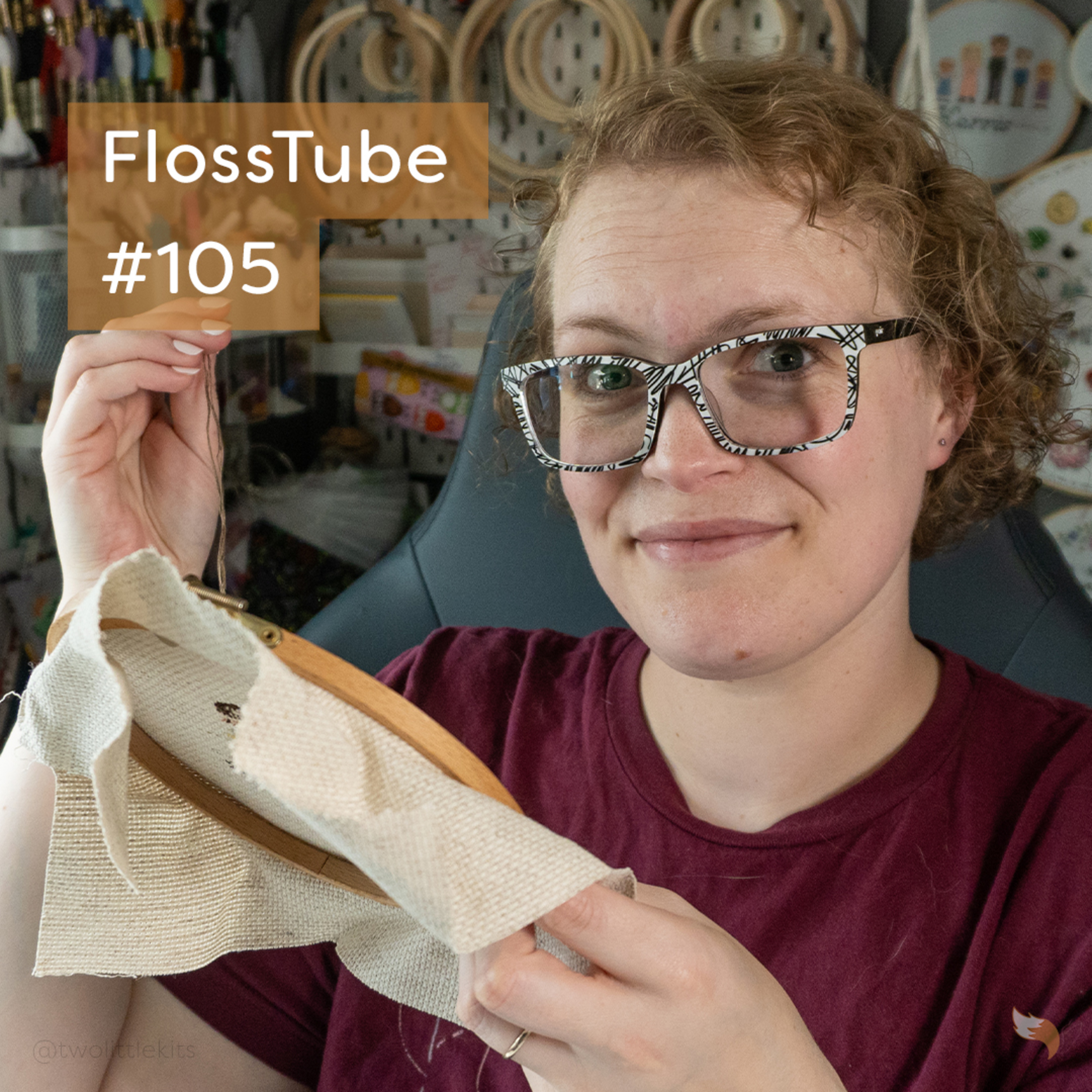 FlossTube #105 - What Could The Mystery Pattern Be..? episode artwork